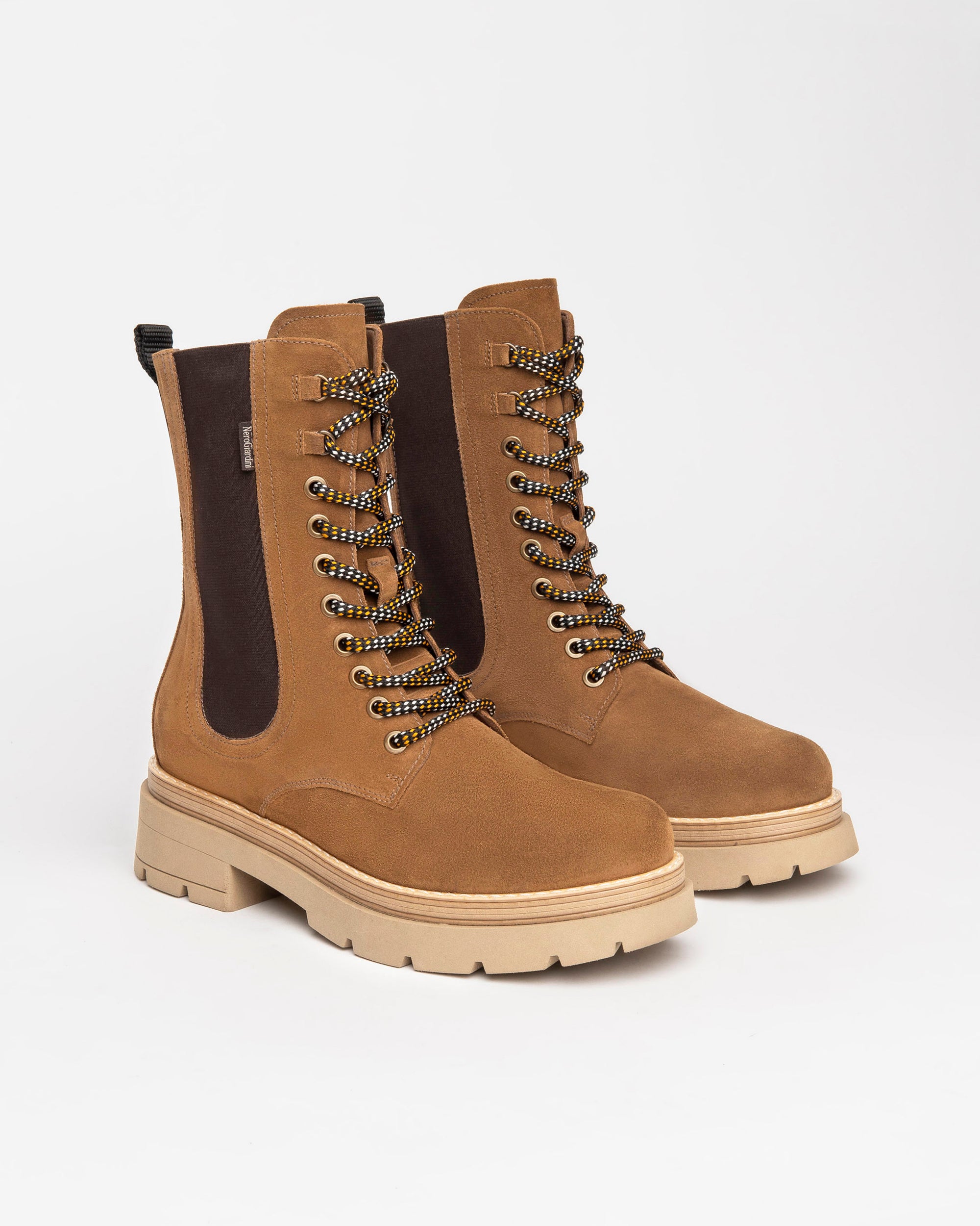 NeroGiardini Bottines Femme Cuir Hiver Confort Ville