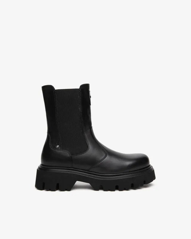 NeroGiardini Bottines Chelsea Femme Cuir Talon 55 mm