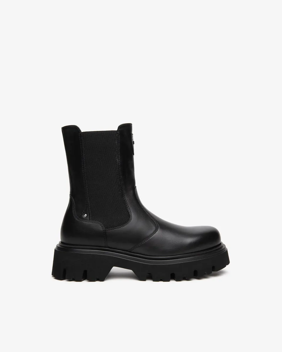 NeroGiardini Bottines Chelsea Femme Cuir Talon 55 mm