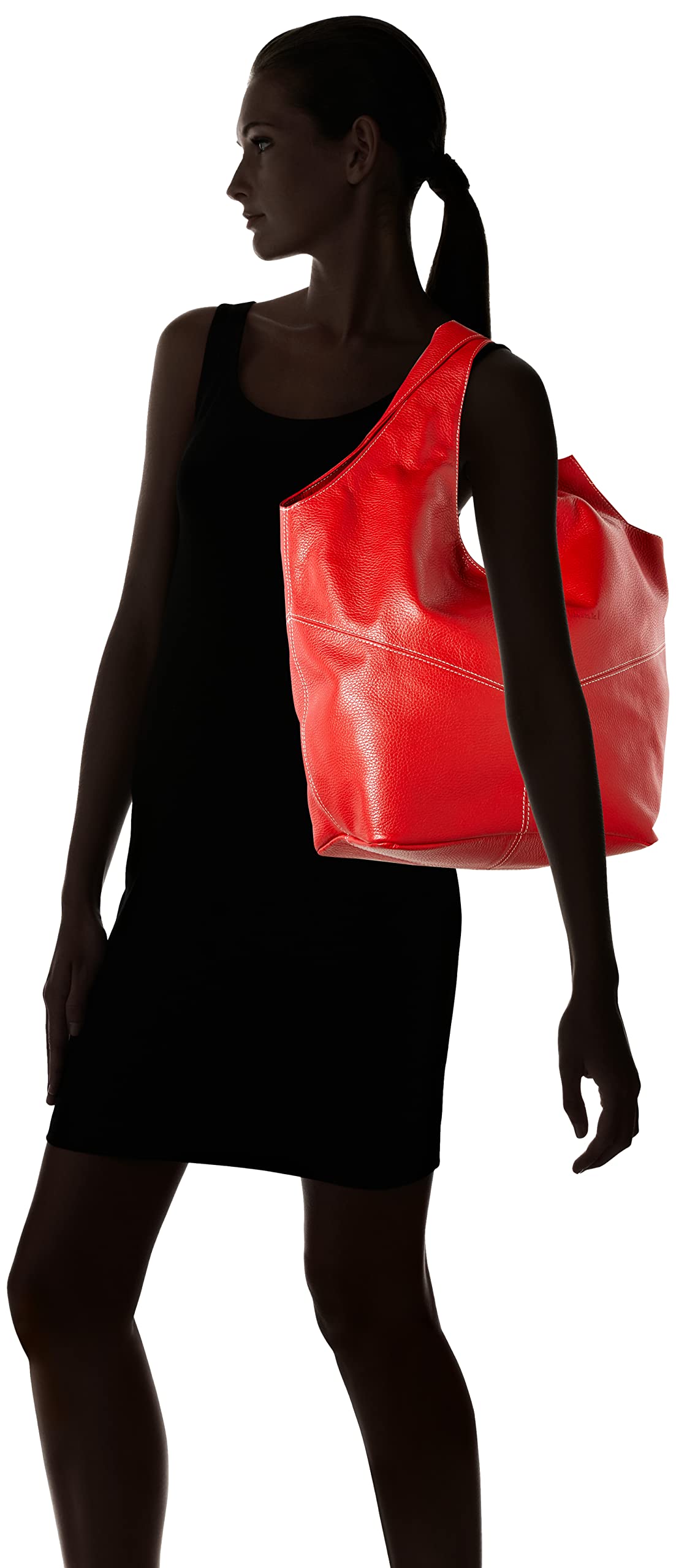 Think Bags Shopper sac shopping cuir 5090 Fire femme