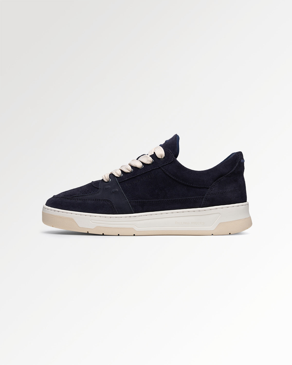 Filling Pieces Low Vise Suede Navy sneakers navy