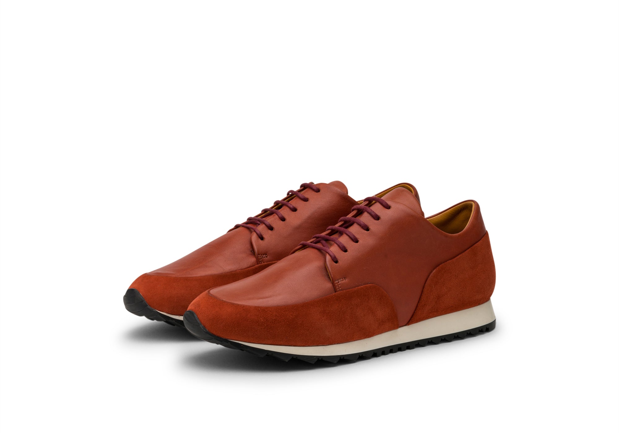 JAK Olympic Brick baskets cuir homme 41 brique
