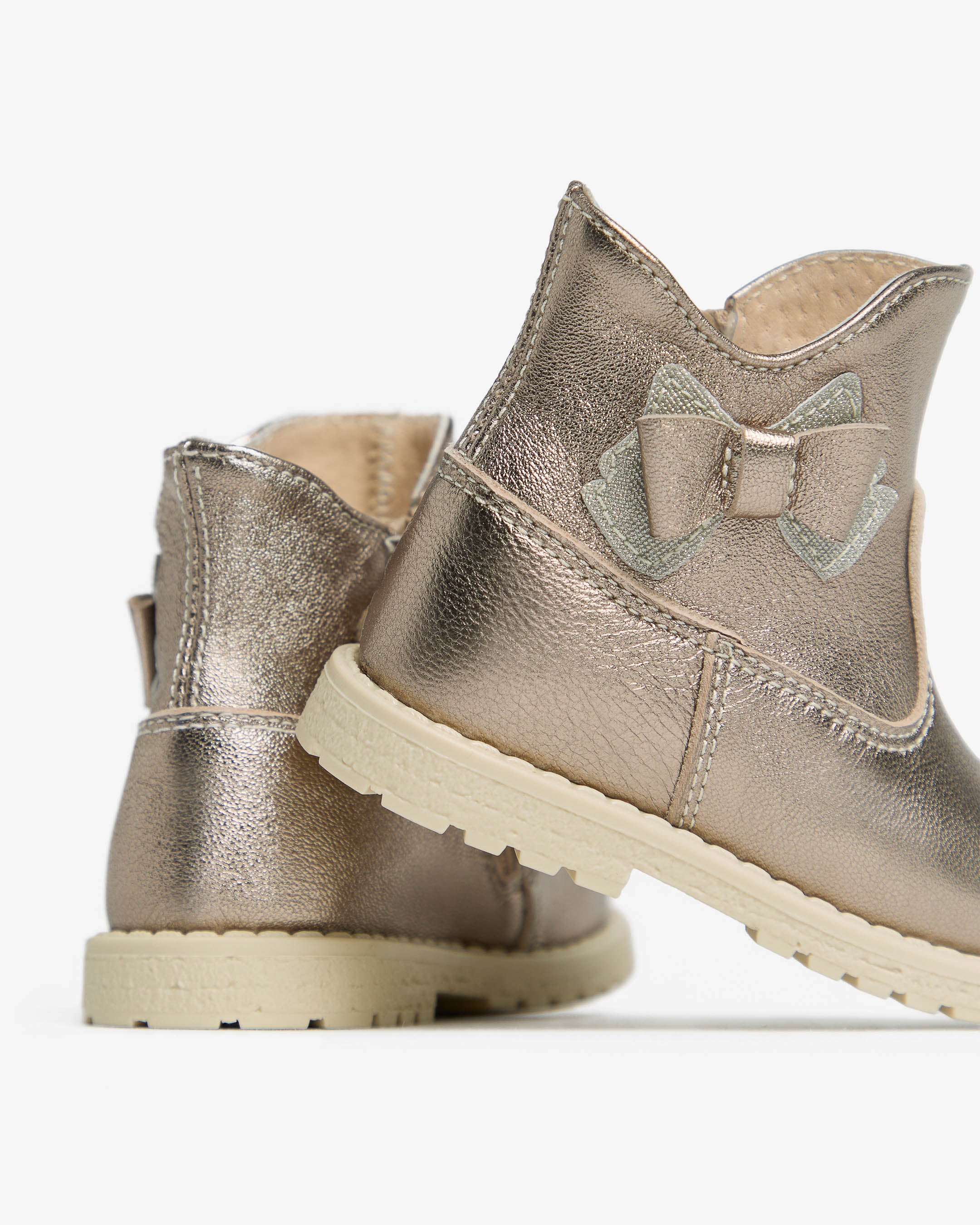 Nerogiardini Bottines Fille Cuir Junior Semelle Légère