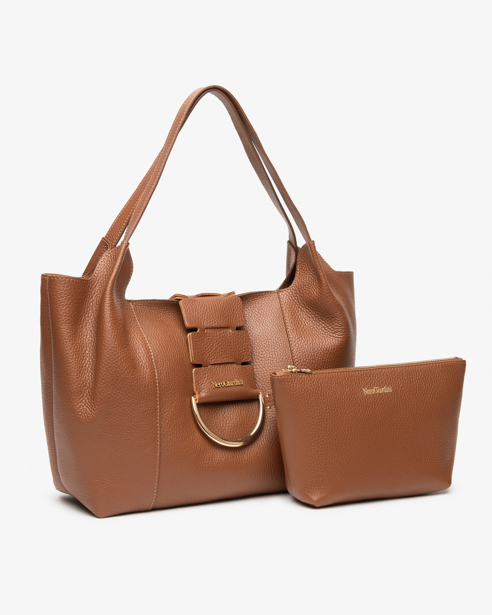 NeroGiardini Sac Épaule Femme Cuir Taille Unique