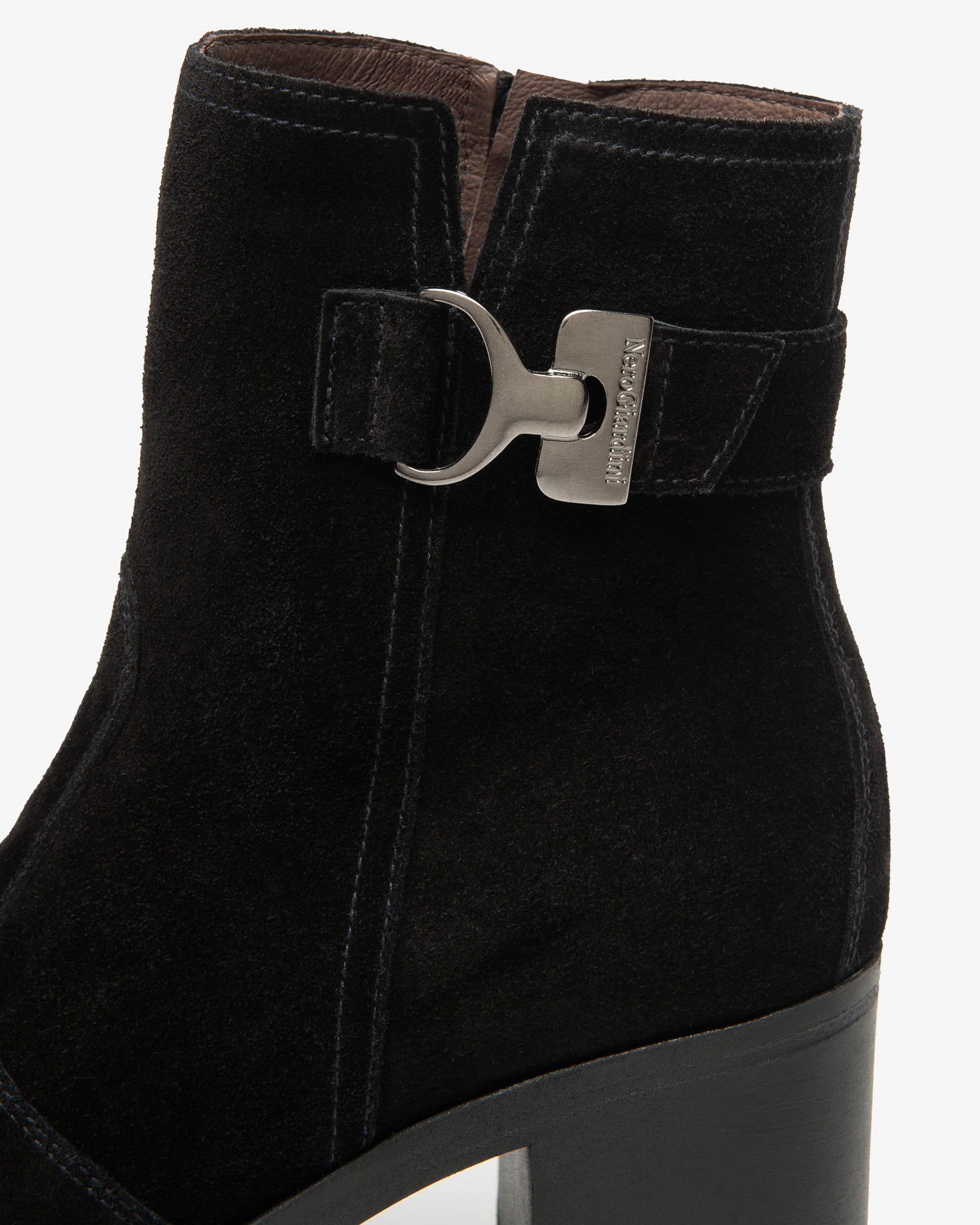 NeroGiardini Bottines Femme Cuir Velours 35-41 Automne