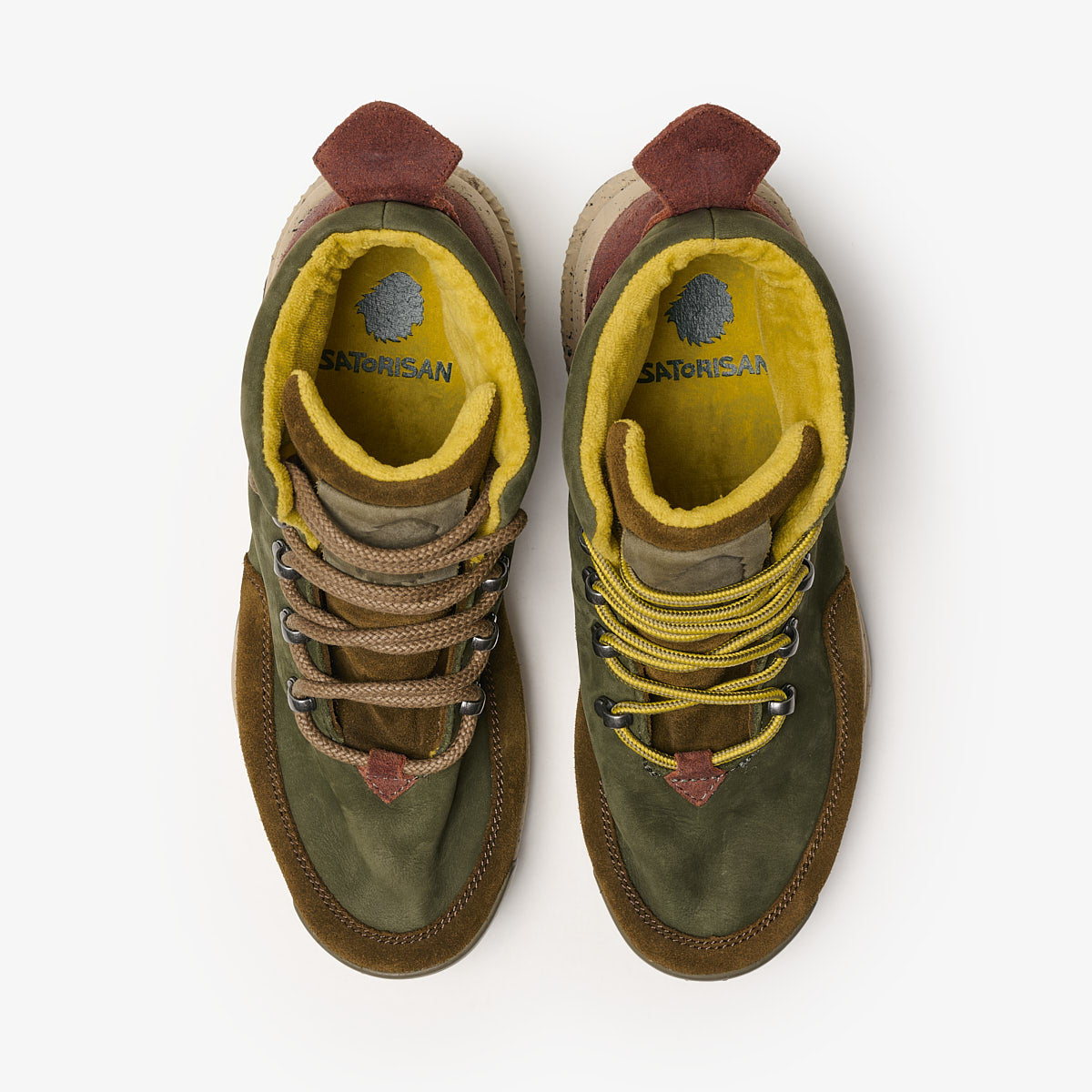 Satorisan Kiso Premium boots vert cuir