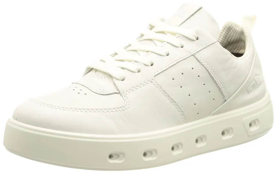 Ecco Street 720 Basket Blanche White Gore-Tex Femme