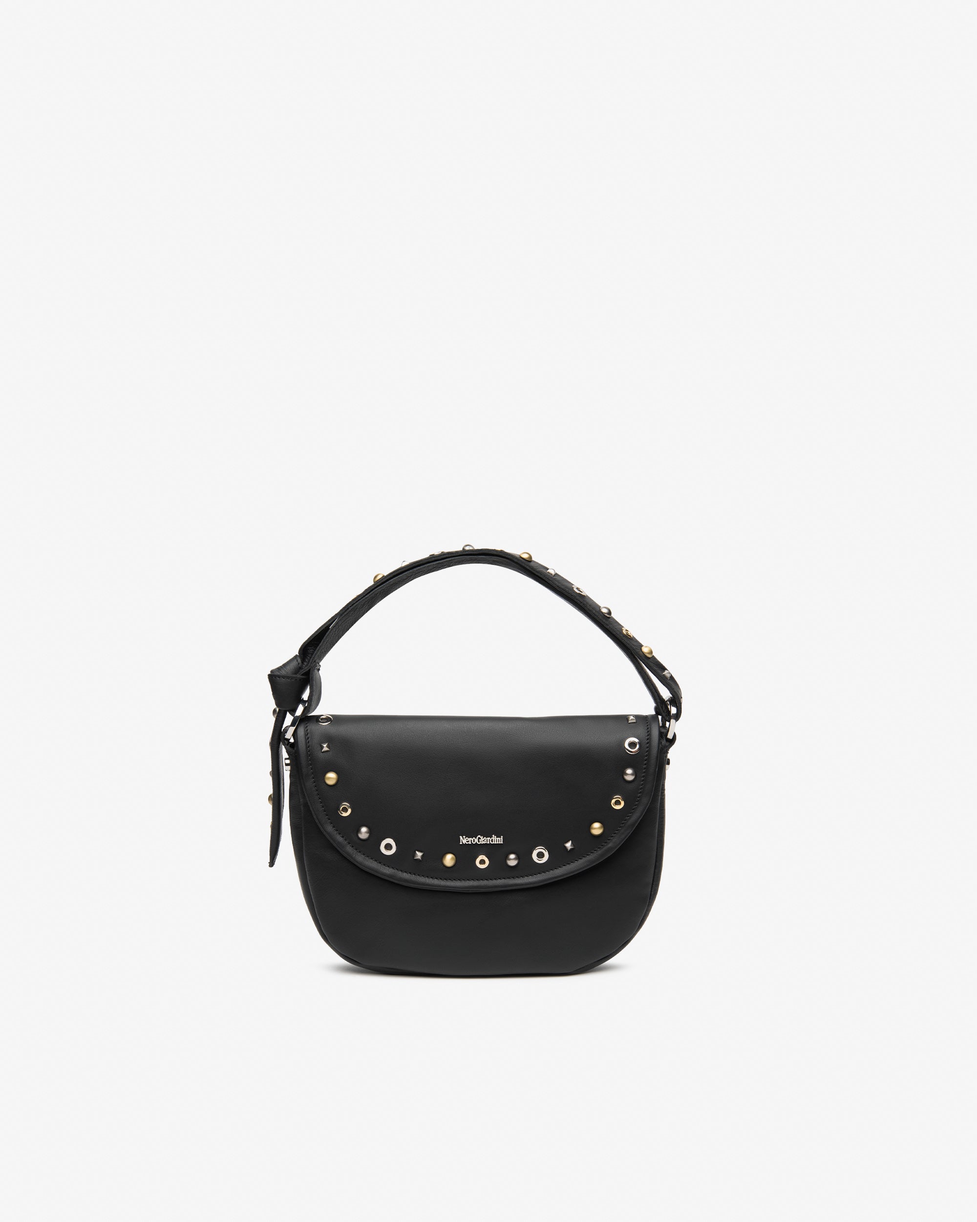Nerogiardini Sacs Besace Femme Cuir Hobo Italie