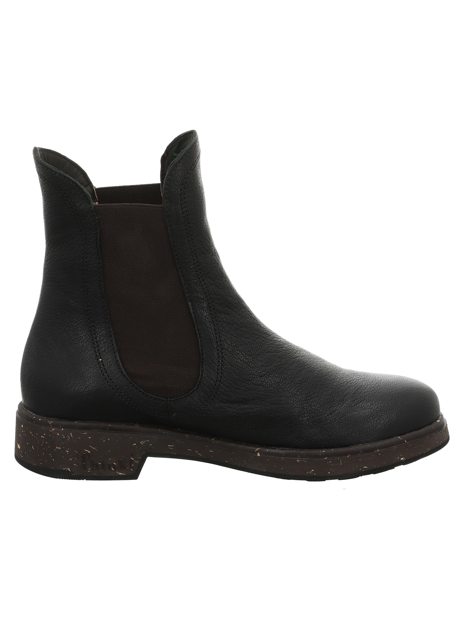 Think Cogita bottines Chelsea cuir noir 36 EU