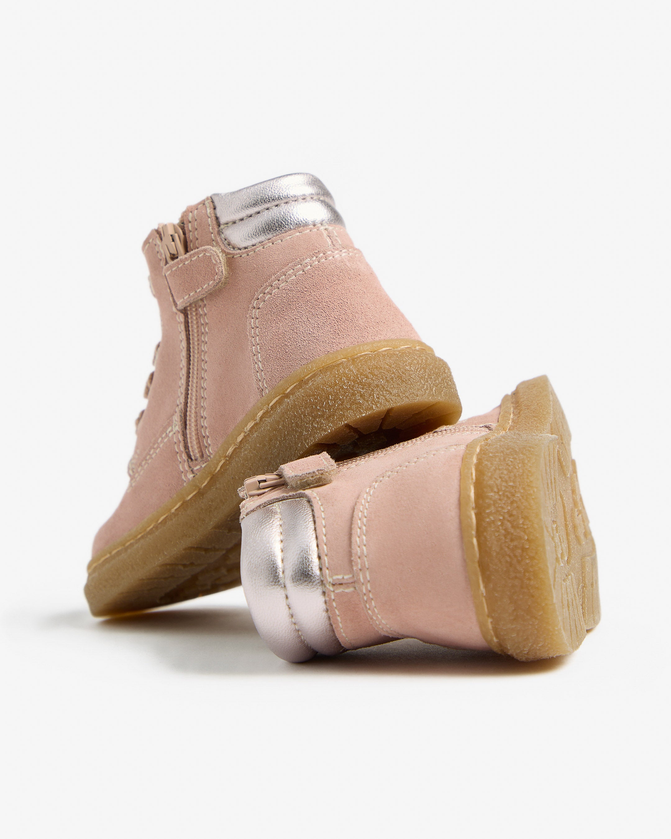 NeroGiardini Bottines Junior Fille Cuir Velours 19-24