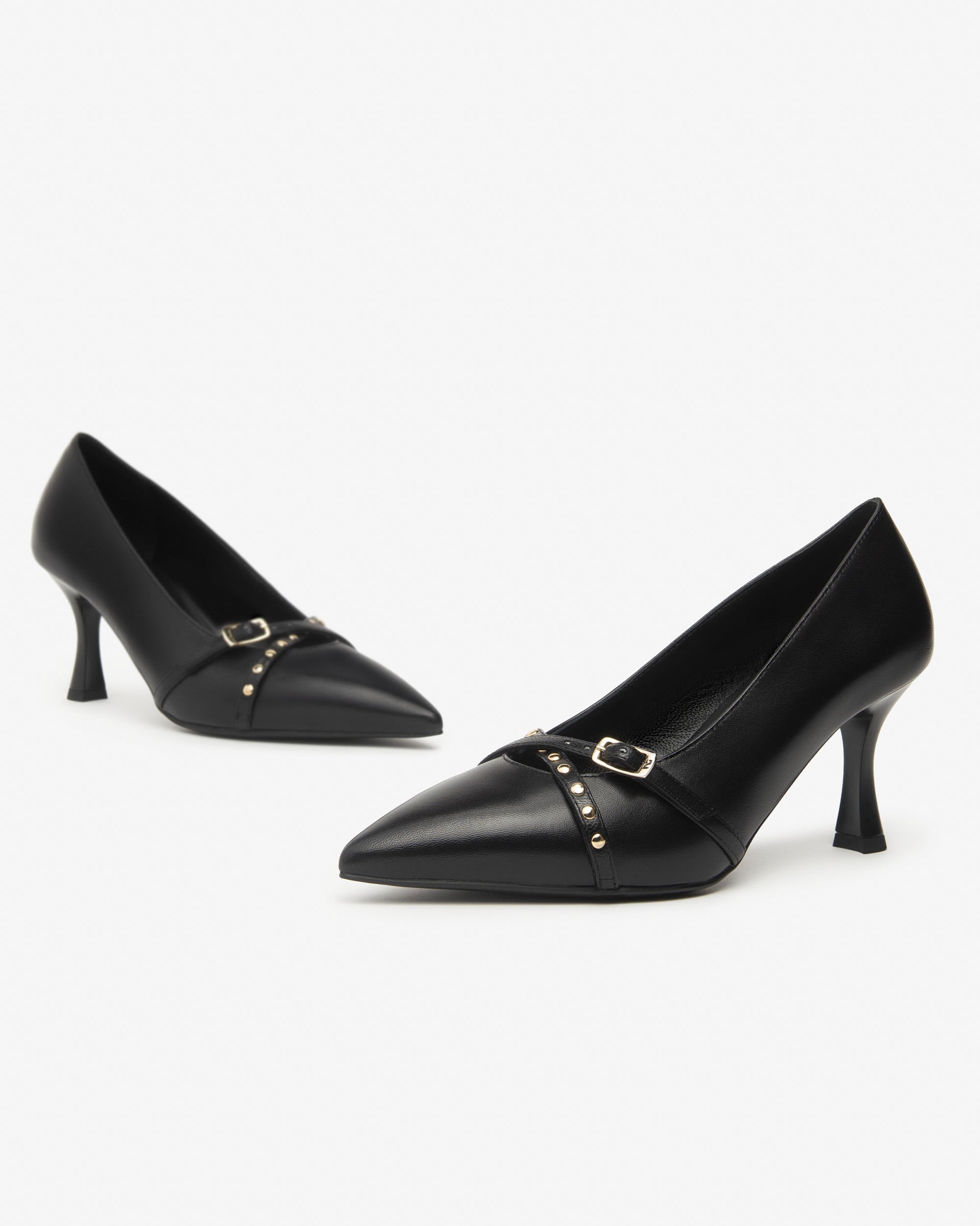 Nerogiardini Escarpins Cuir Bout Pointu Talon 7,5 cm