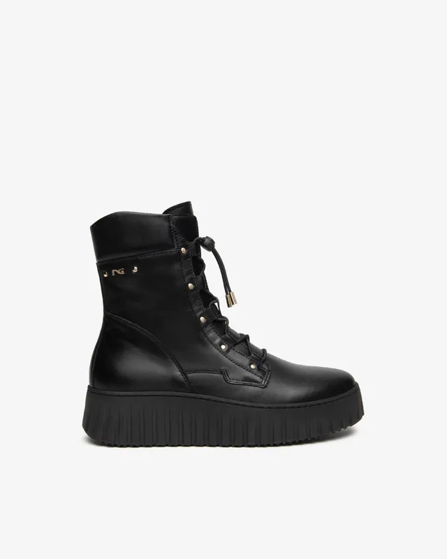 NeroGiardini Bottines Femme Cuir Plateforme 55mm
