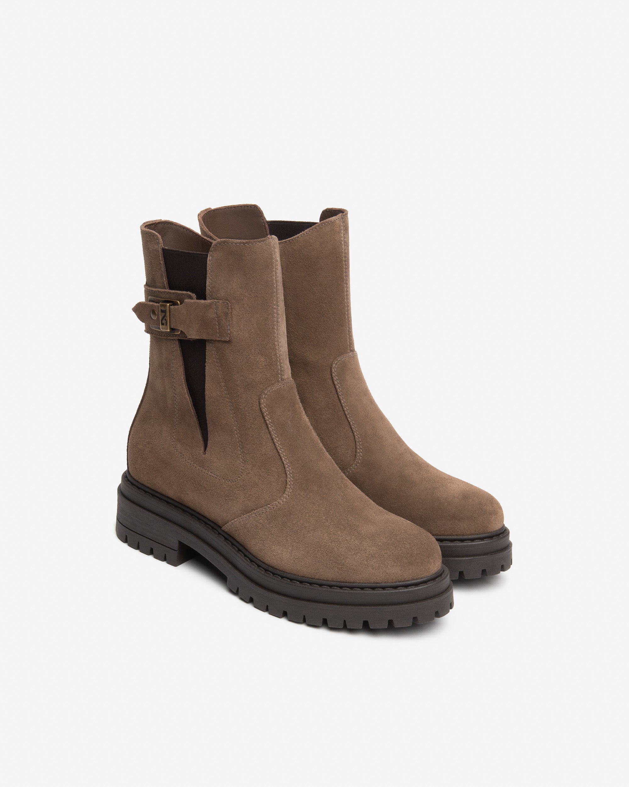 NeroGiardini Chelsea Velours Femme Mouton 40 mm