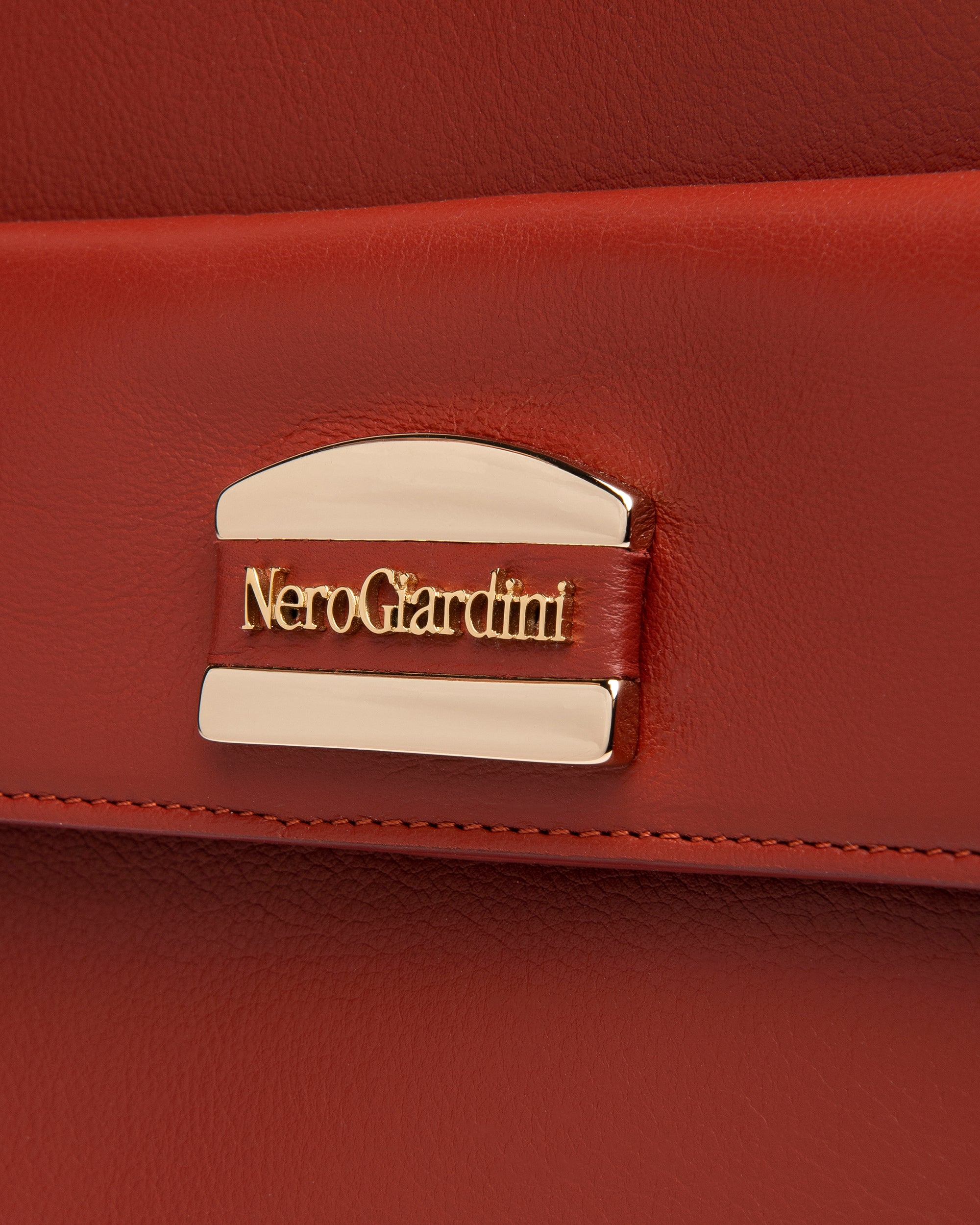 NeroGiardini Frame sac cuir femme noir