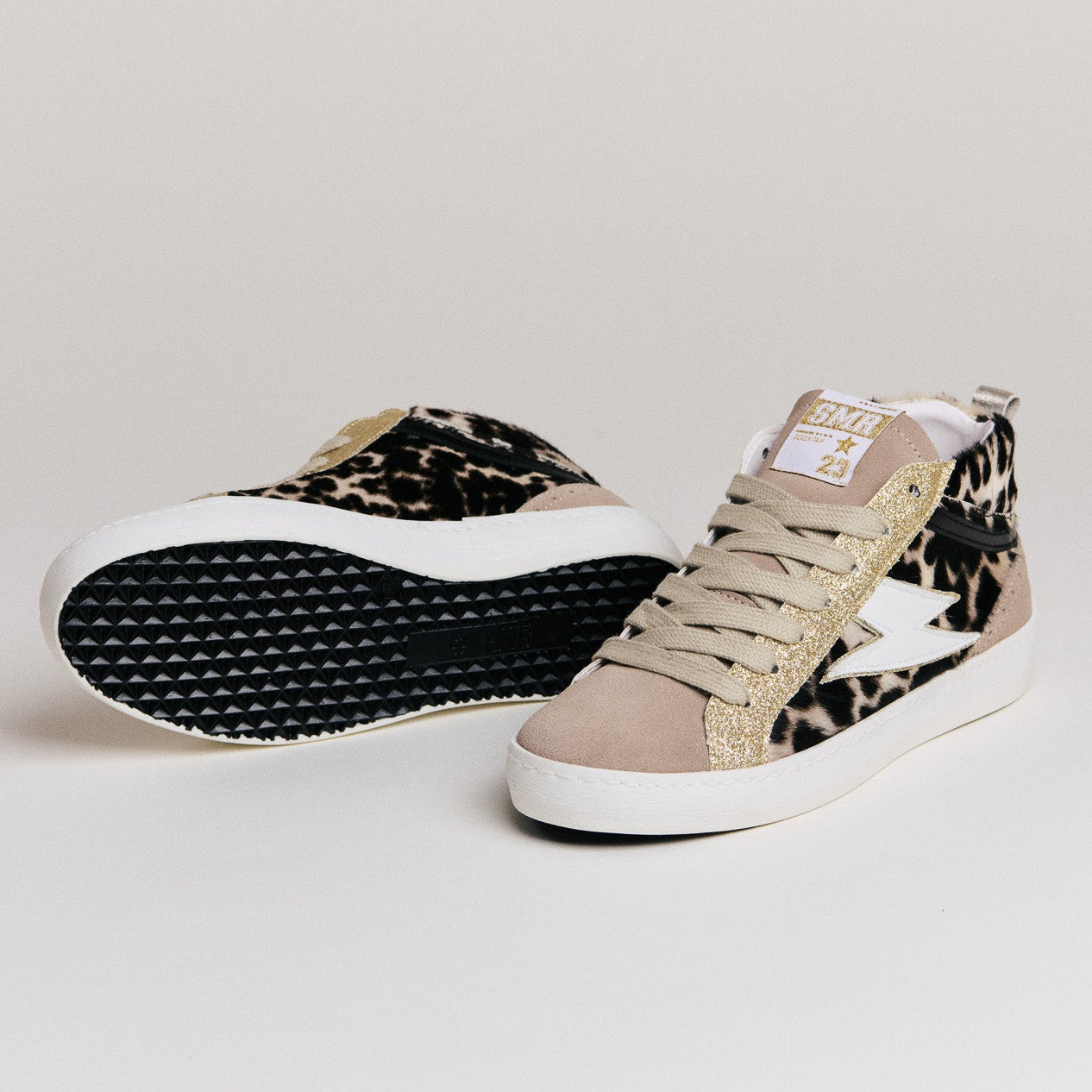 SMR Gibra D596 baskets panthère cavalino pointure 36-41