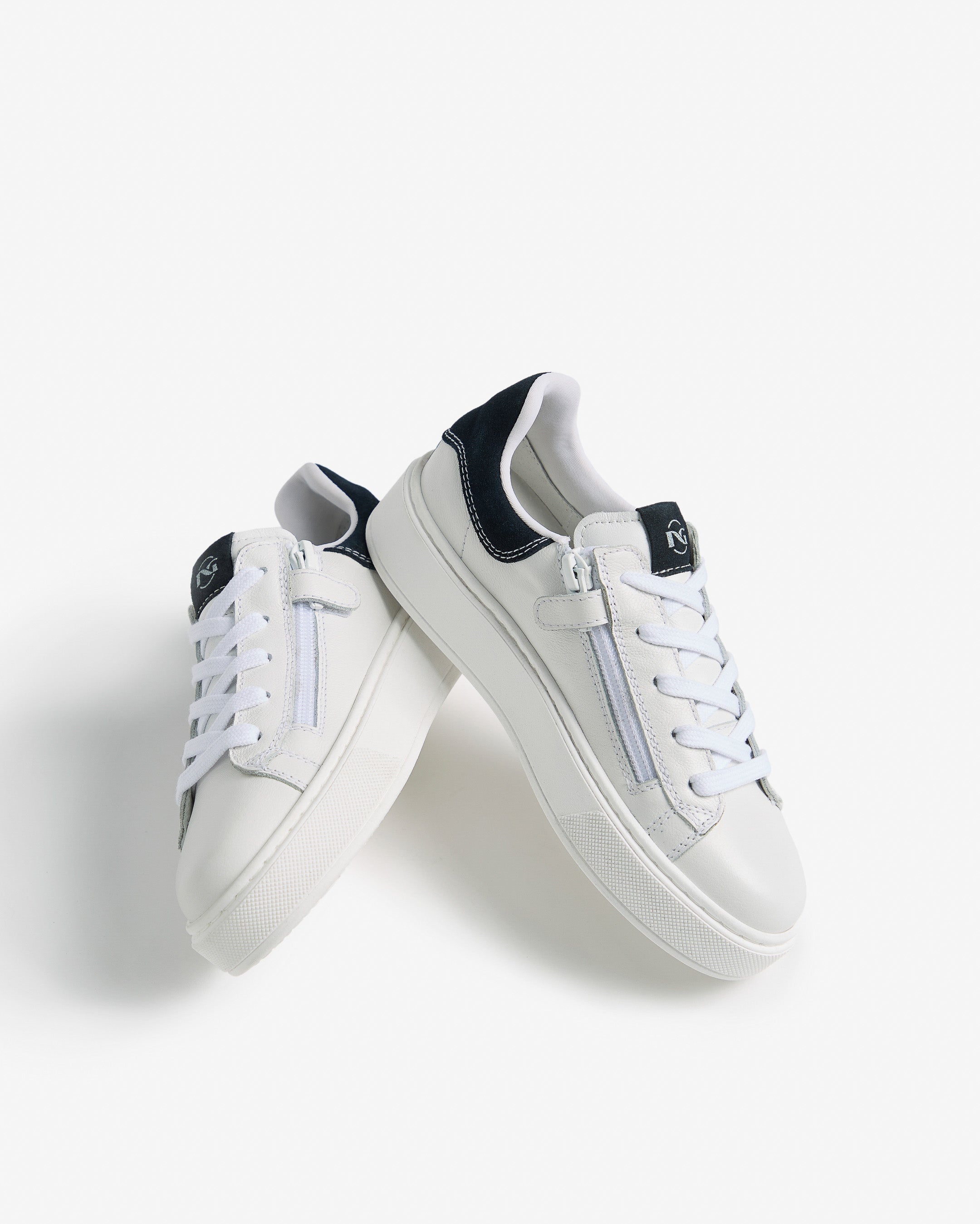 NeroGiardini Sneakers Teen Garçon Cuir Velours Confort DryGo