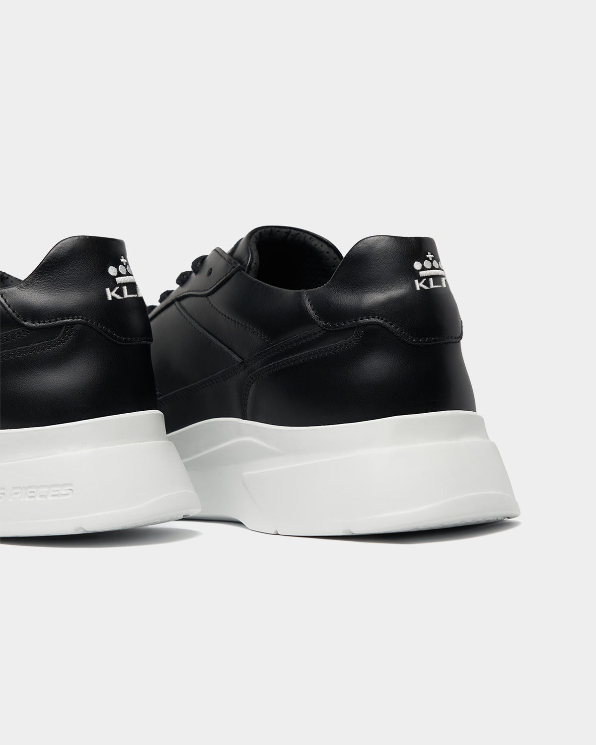 Filling Pieces Jet Runner KLM baskets noires cuir