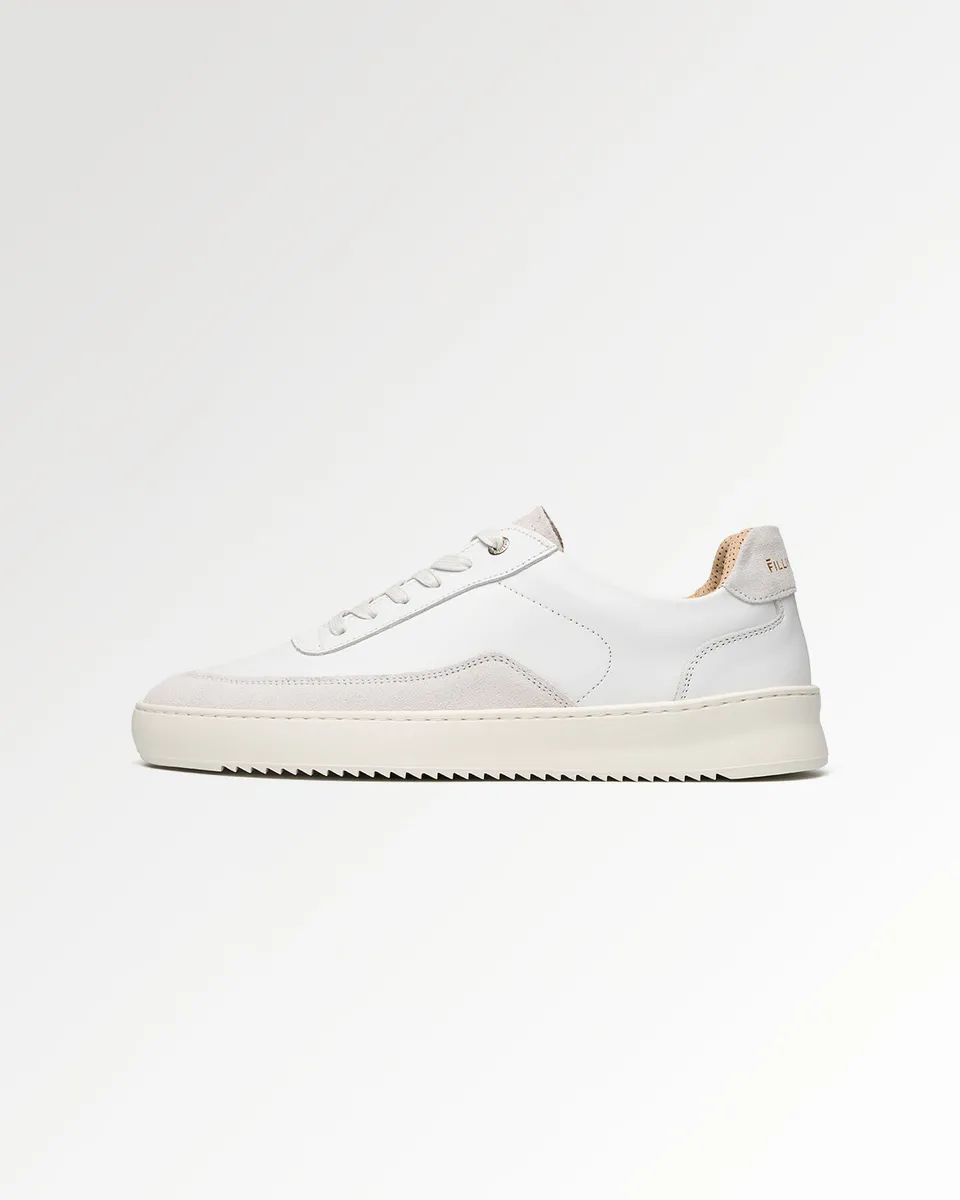 Filling Pieces Mondo Squash baskets blanches suède