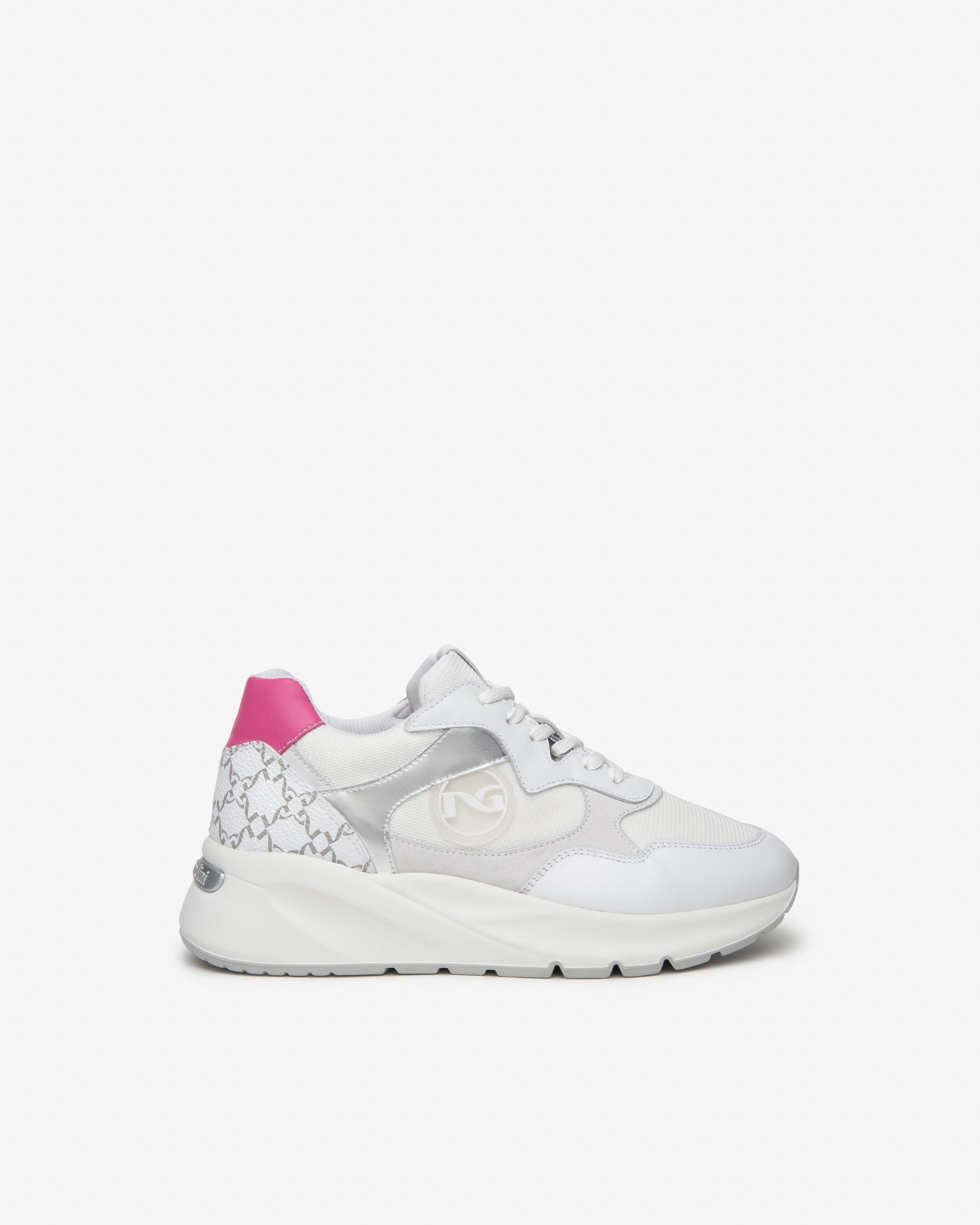 NeroGiardini Sneakers Femme Cuir Daim Toile Confort