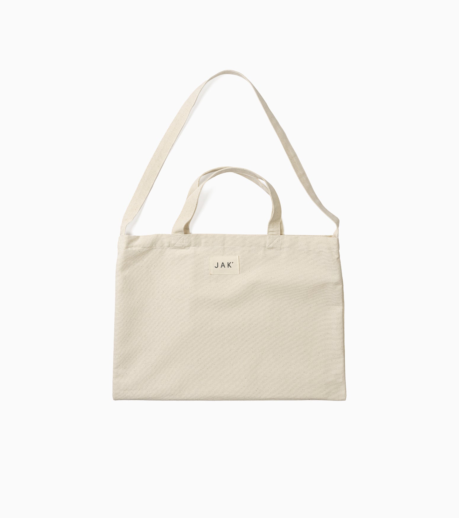 JAK Tote 01 Cru tote bag coton bio écru