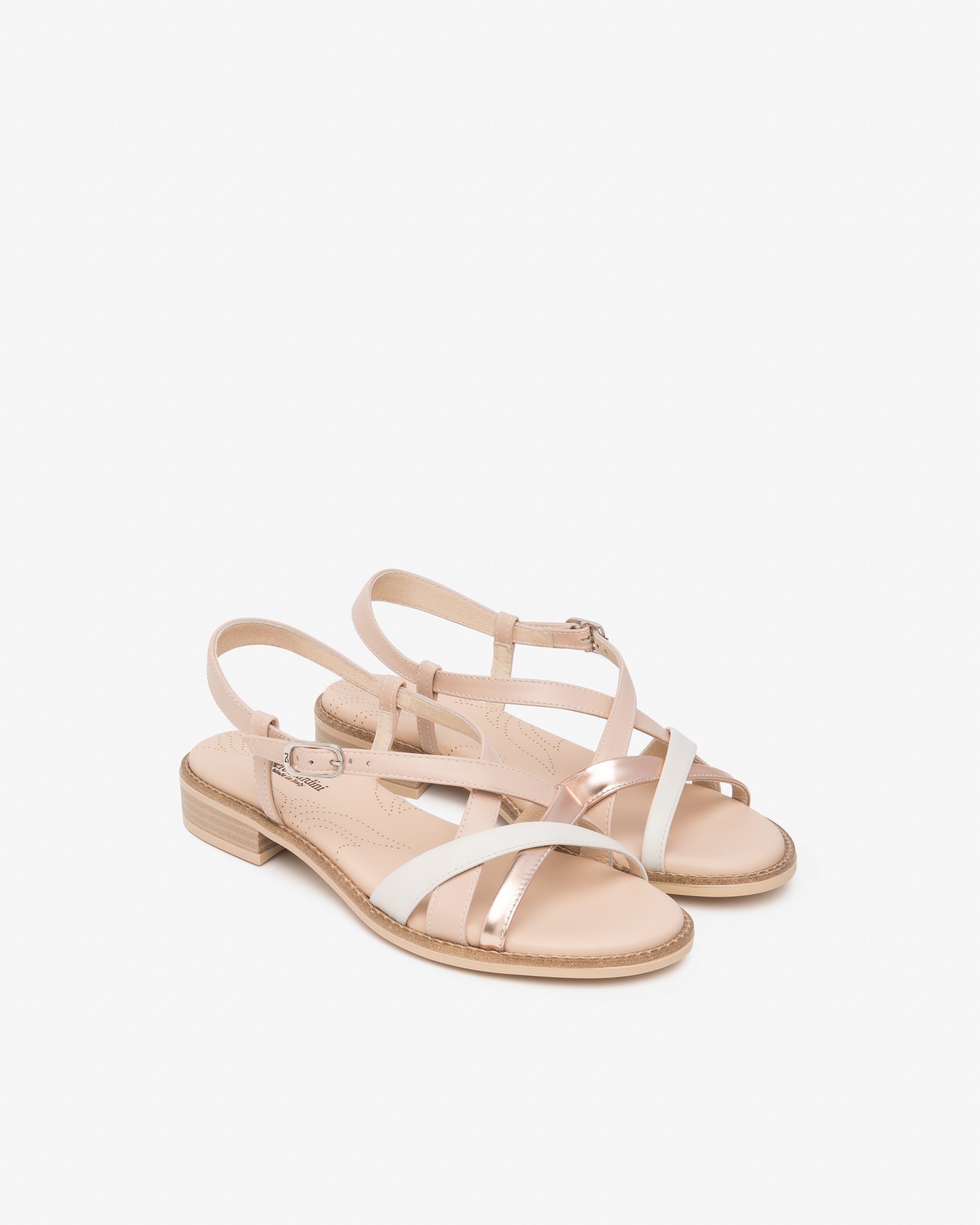NeroGiardini Sandales Femme Cuir Sandales Été Confort Ville