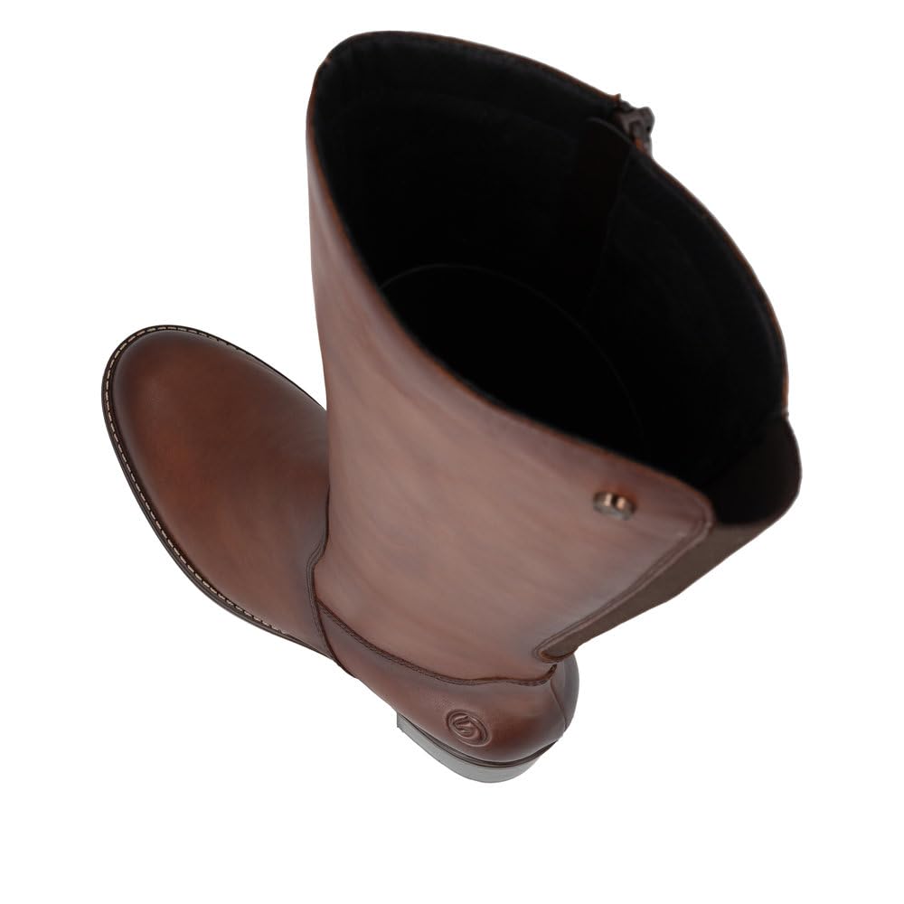 Remonte D2A78 bottes montantes marron 39 EU cuir lisse