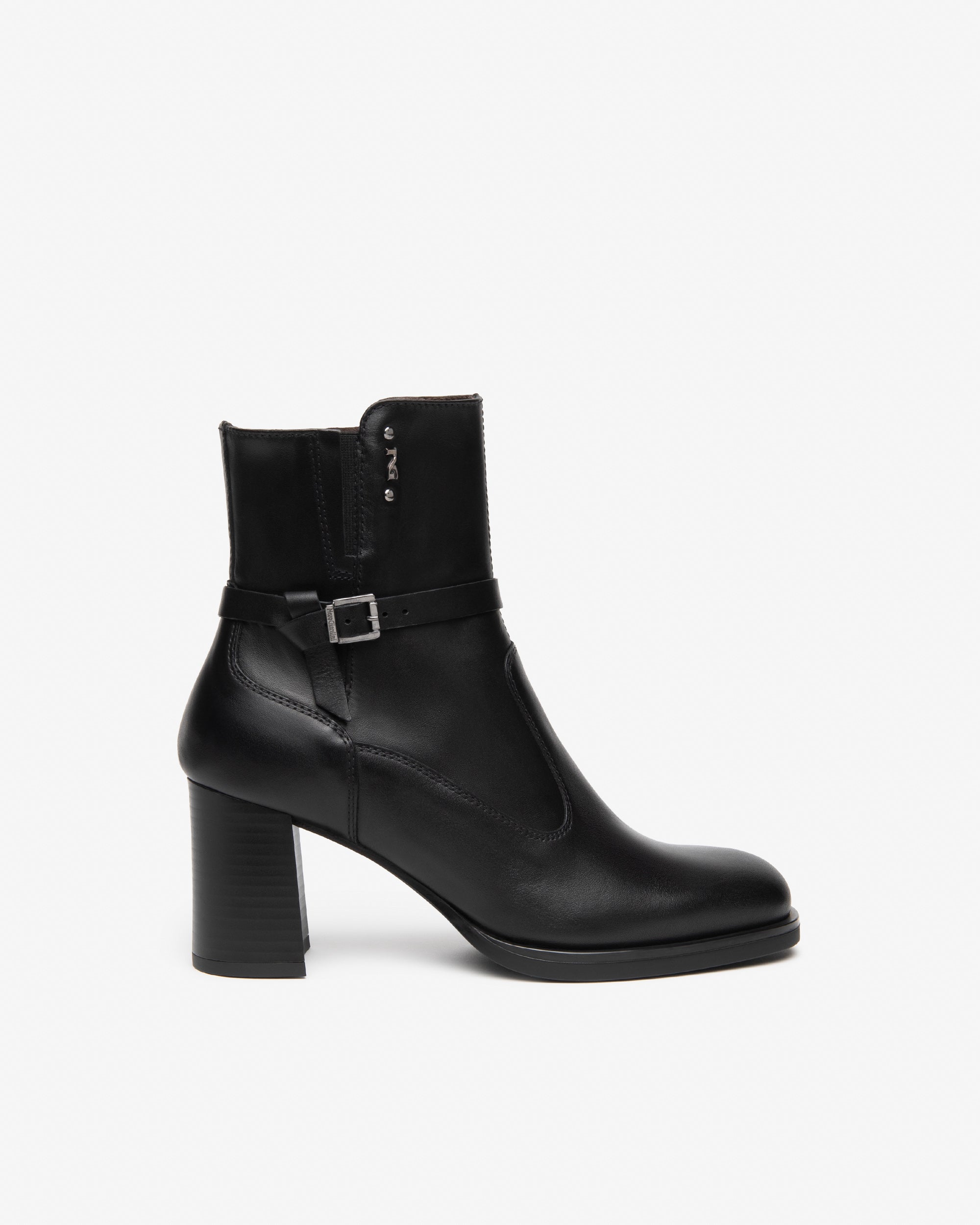 NeroGiardini Bottines Femme Cuir Daim Talon 75 mm