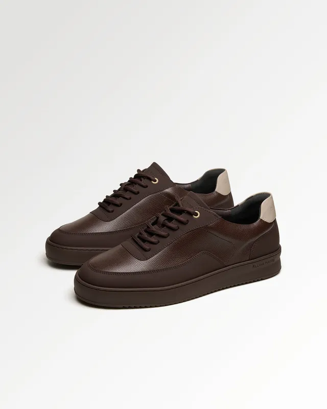 Filling Pieces Mondo Tech Sneakers chocolat cuir pointure 39-46