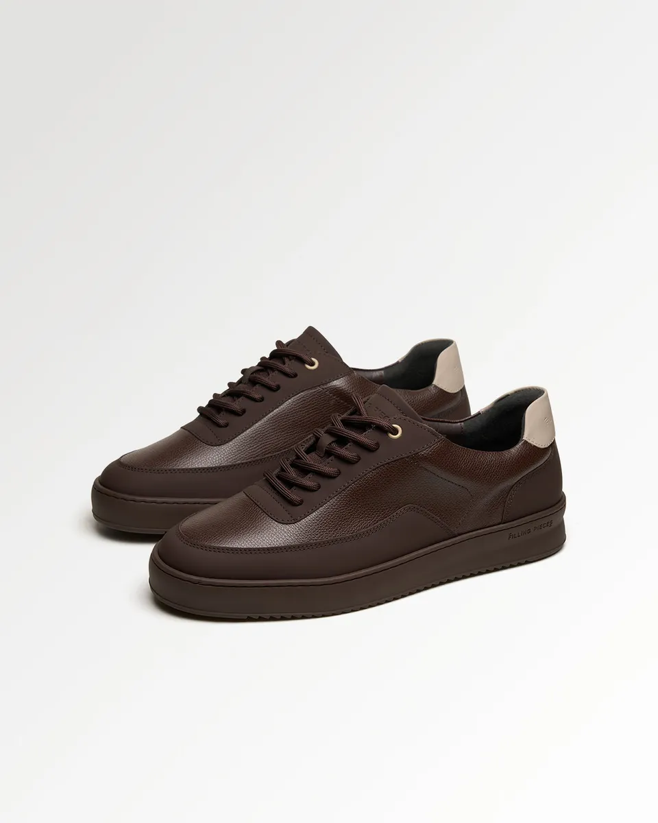 Filling Pieces Mondo Tech Sneakers chocolat cuir pointure 39-46