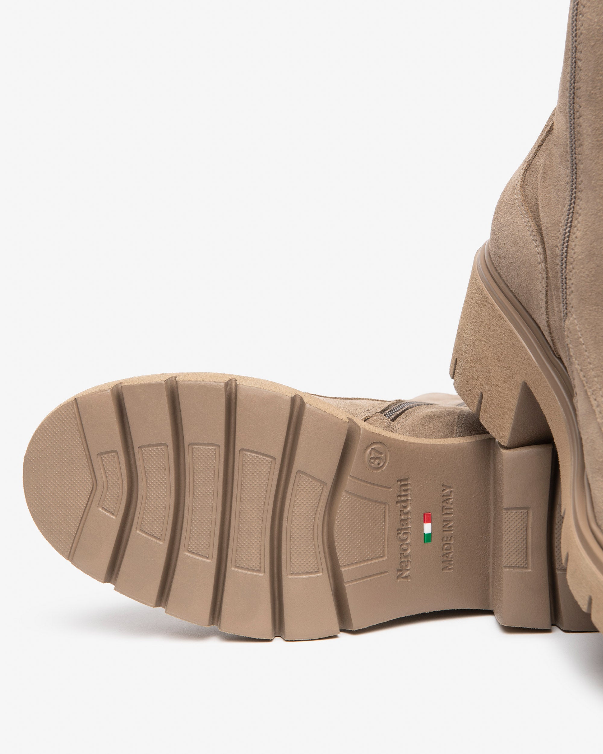 NeroGiardini Bottines Daim Femme Talon 60 mm Ville