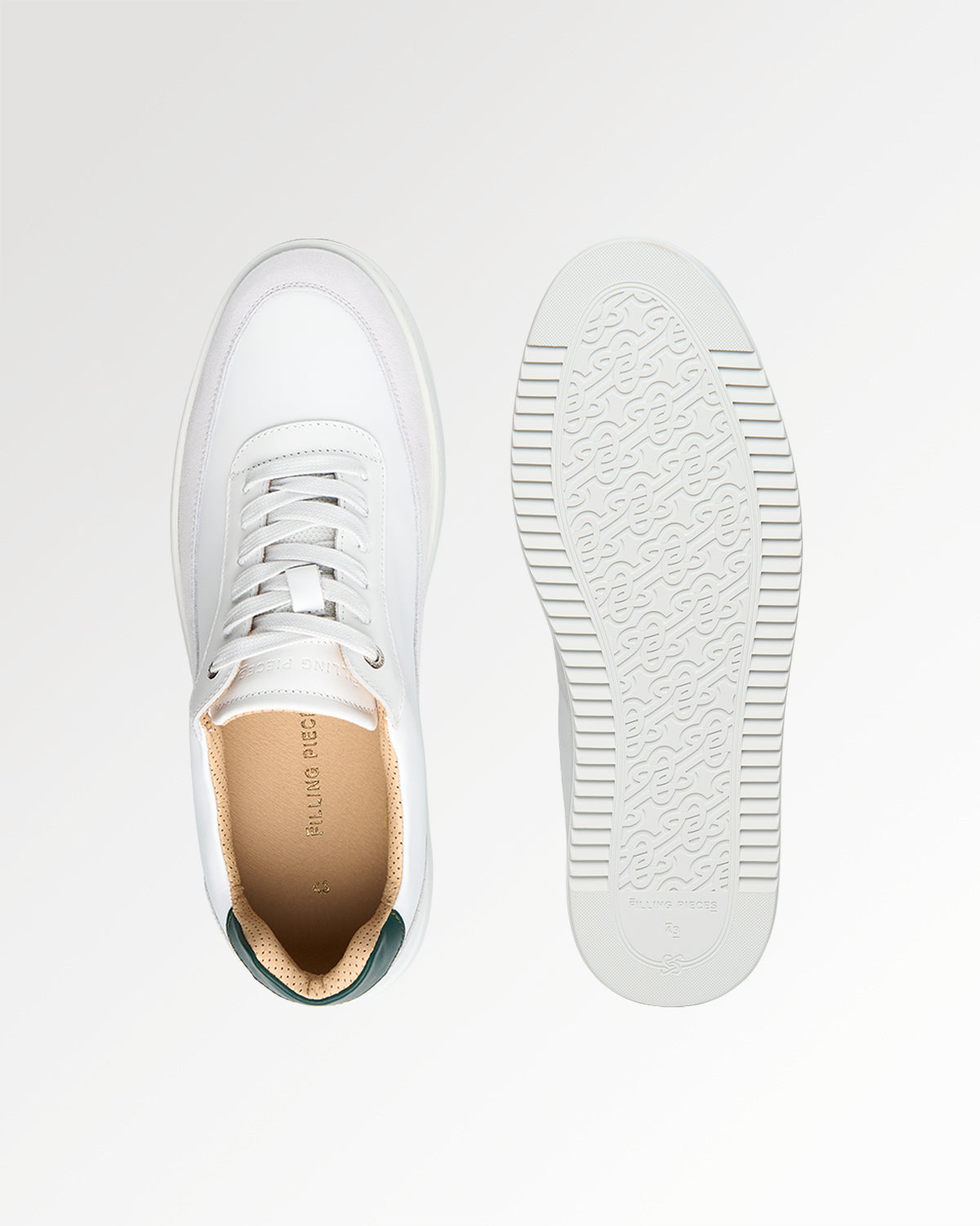 Filling Pieces Mondo Squash sneakers blanches cuir nappa