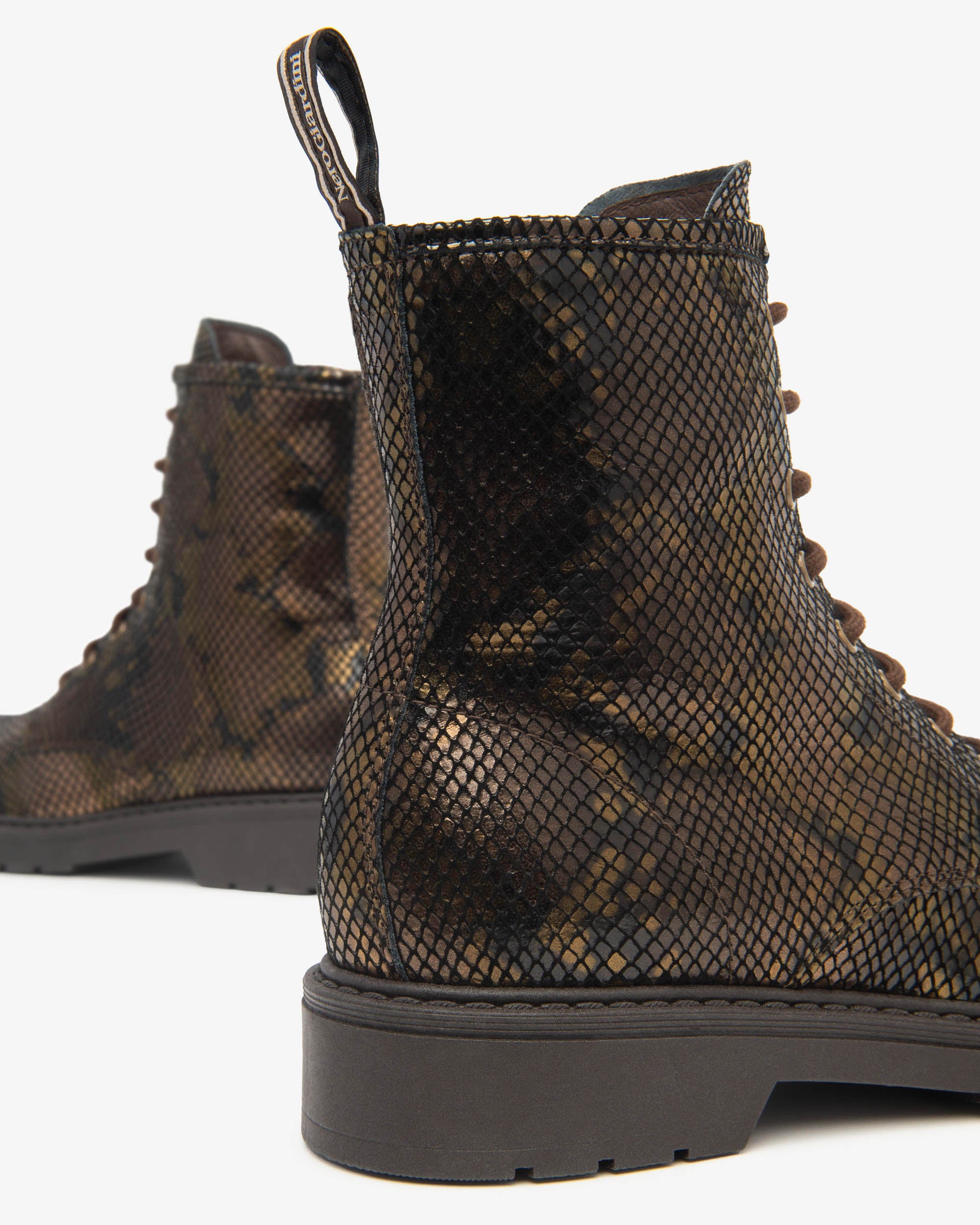 NeroGiardini Bottines Motardes Cuir Femme Zip 3 cm