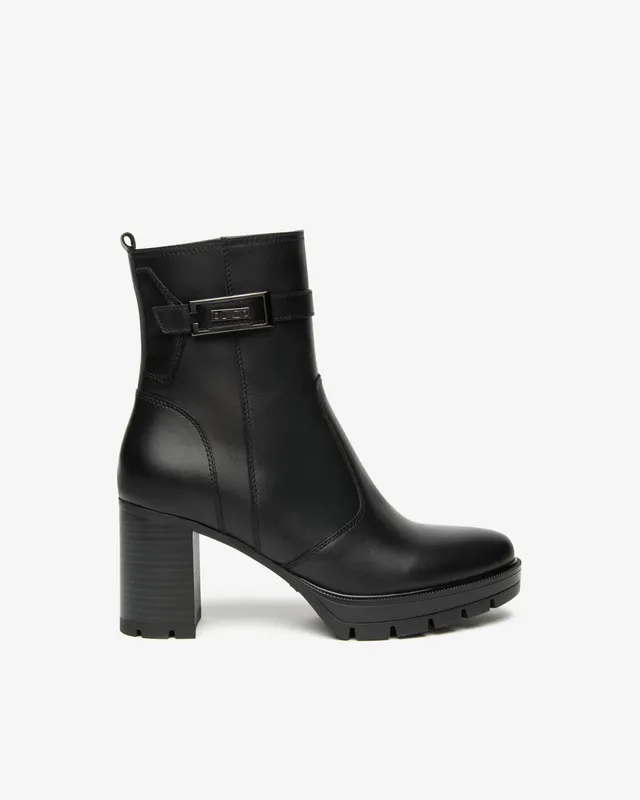 Nerogiardini Bottines Femme Cuir Hiver Ville