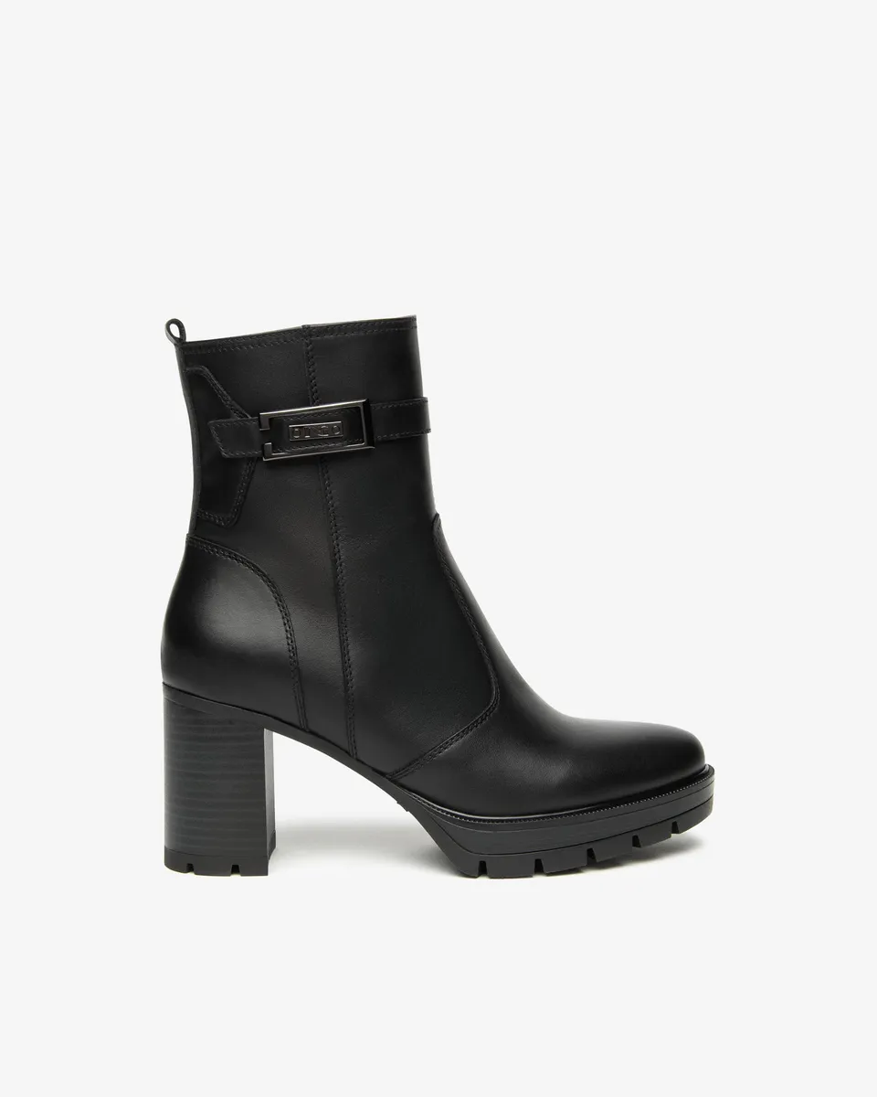 Nerogiardini Bottines Femme Cuir Hiver Ville