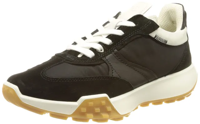 ECCO Retro Basket fille sneaker cuir multicolore