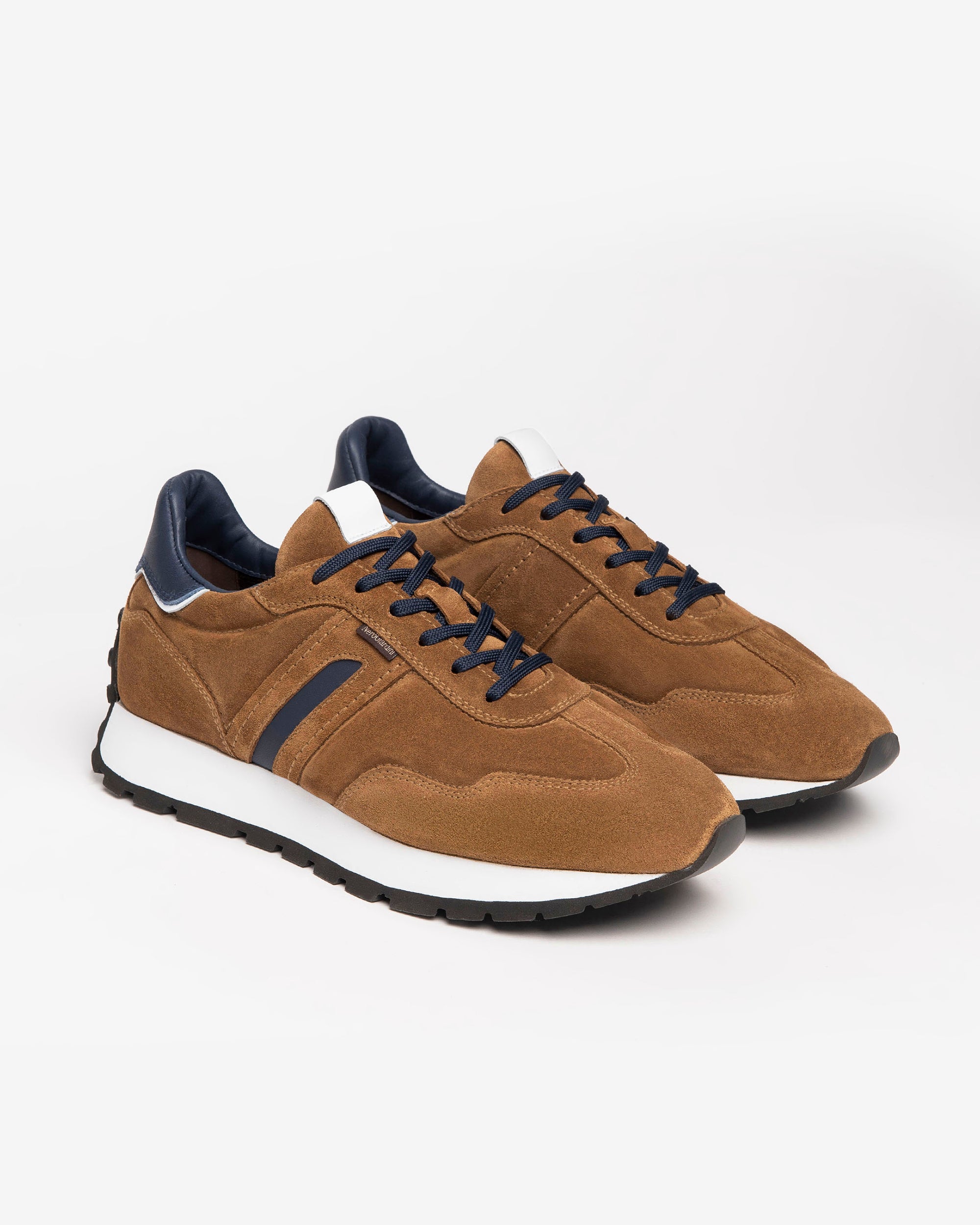 NeroGiardini Sneakers Homme Cuir Velours Confort