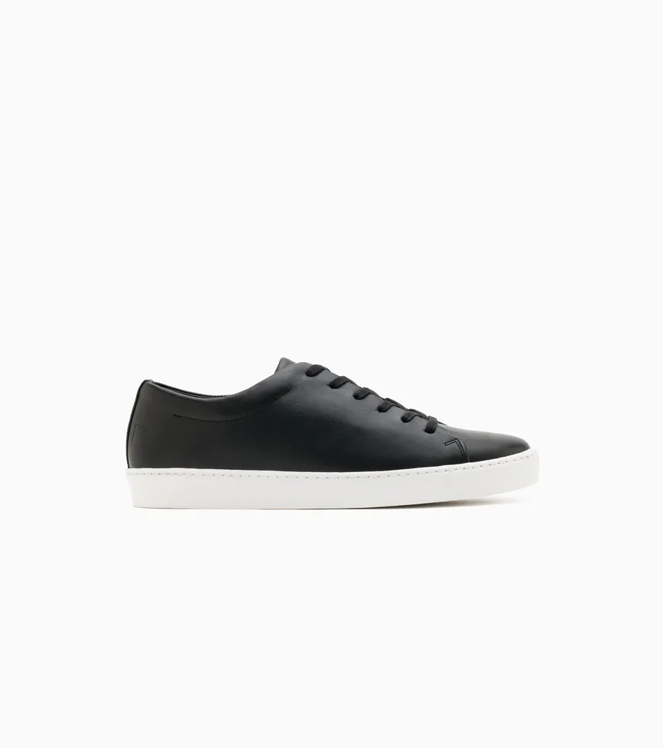 JAK Royal sneakers cuir noir plein grain