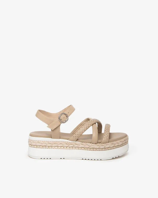 NeroGiardini Sandales sandales femme cuir Made in Italy