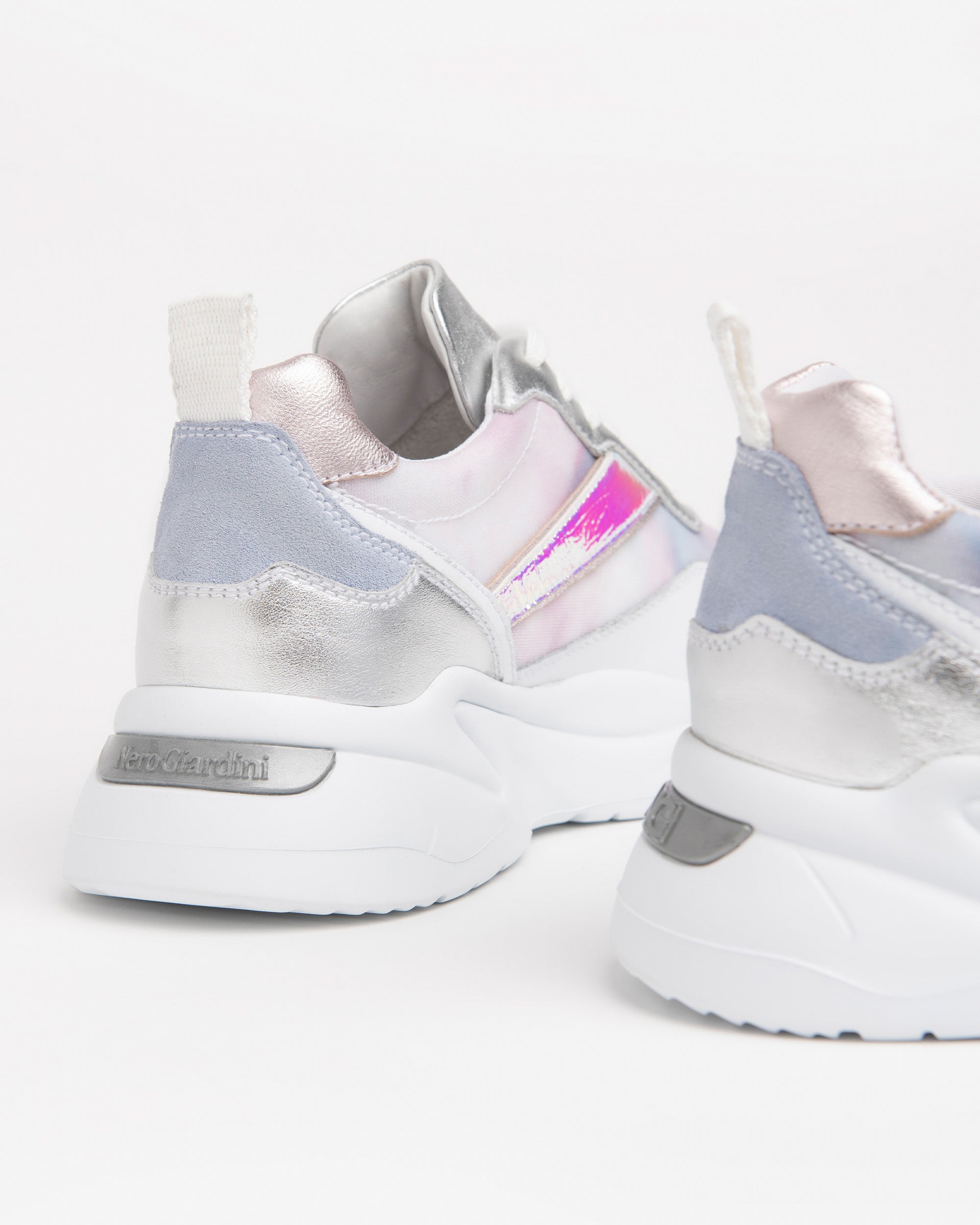 NeroGiardini Sneakers Femme Cuir Velours Confort 35-41