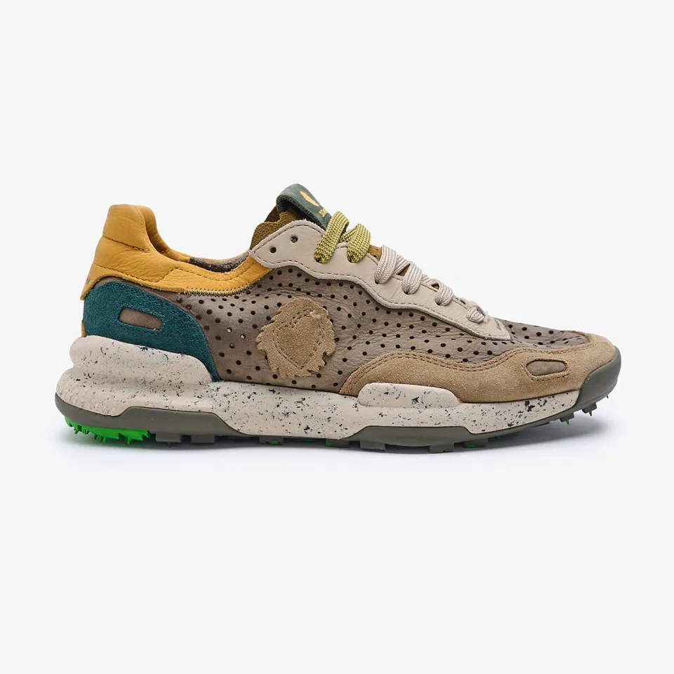 Satorisan Chacrona Laser Premium Baskets Loden Brown Cuir