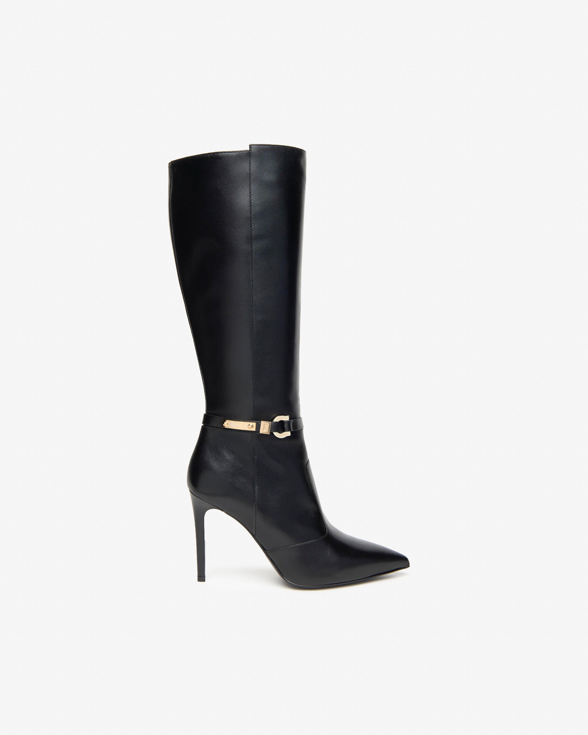 Nerogiardini Bottes Femme Cuir Talon Aiguille 95 mm