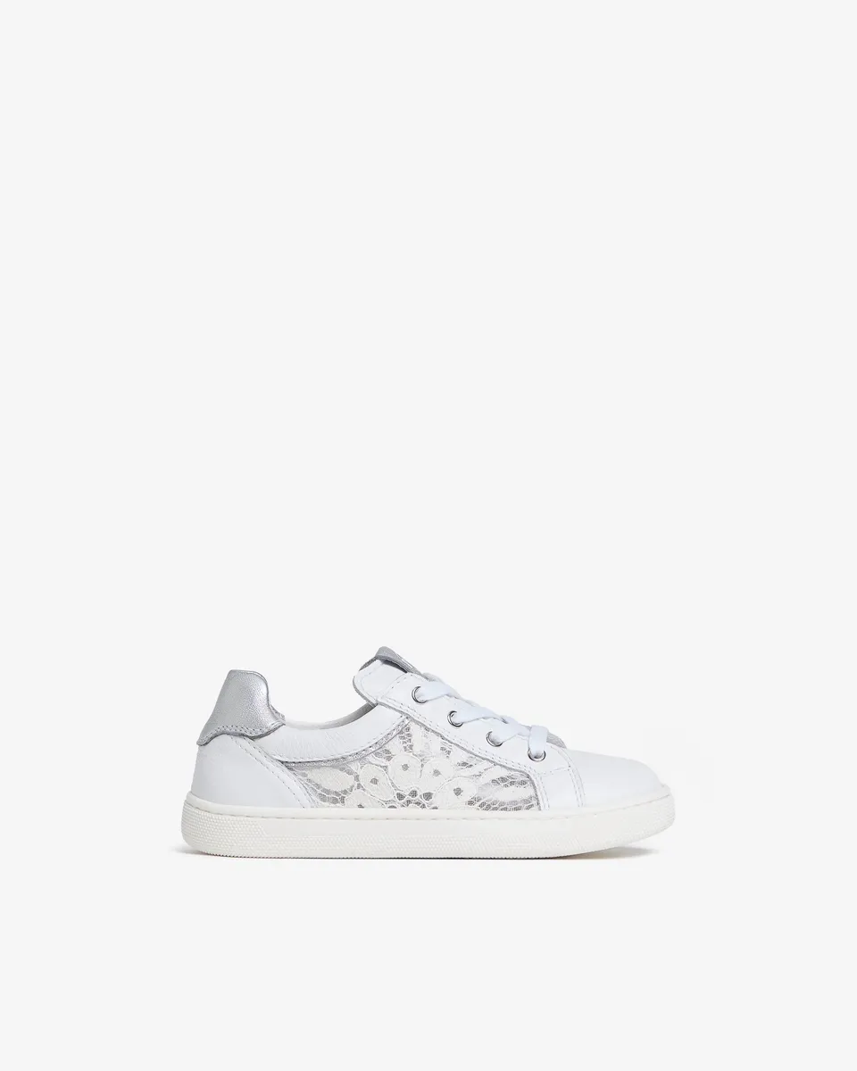 NeroGiardini Sneakers baskets junior fille tissu légère
