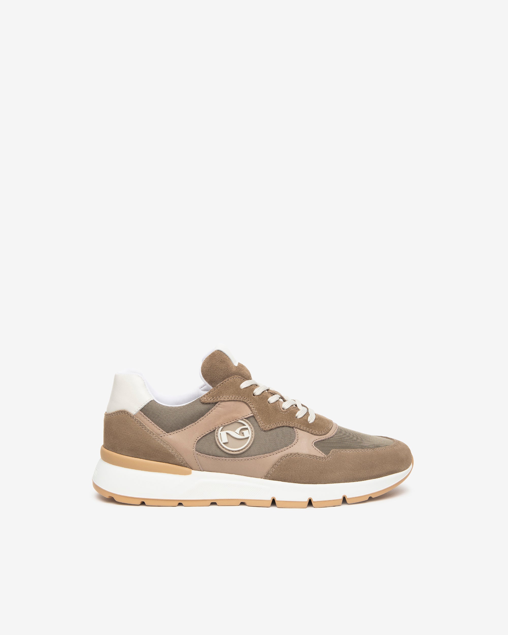 NeroGiardini Sneakers Homme Daim Cuir Toile Taille 42