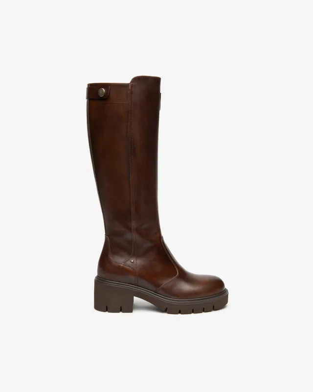 Nerogiardini Bottes Femme Cuir Talon 60 mm