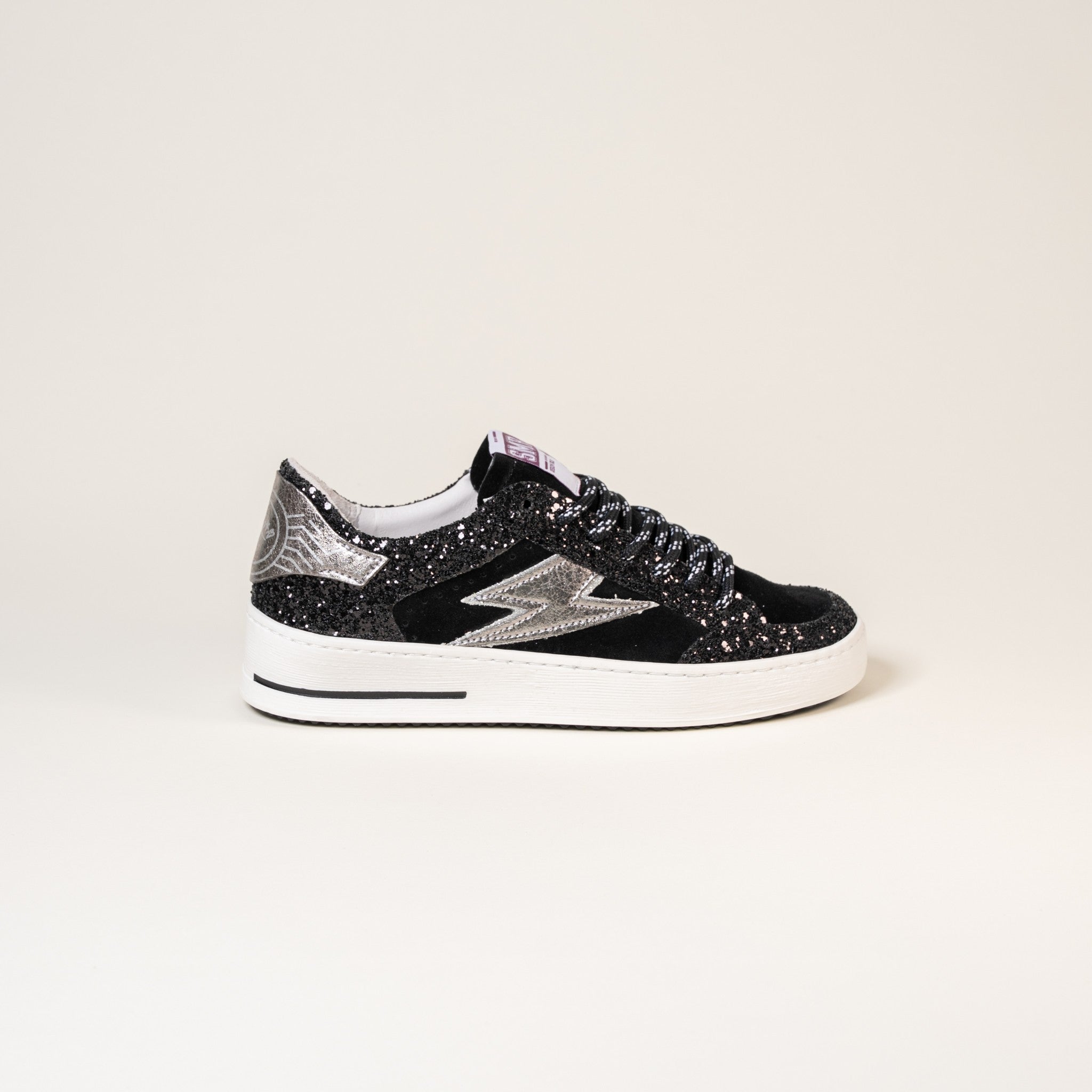 Semerdjian Noubar E476 baskets noir anthracite cuir
