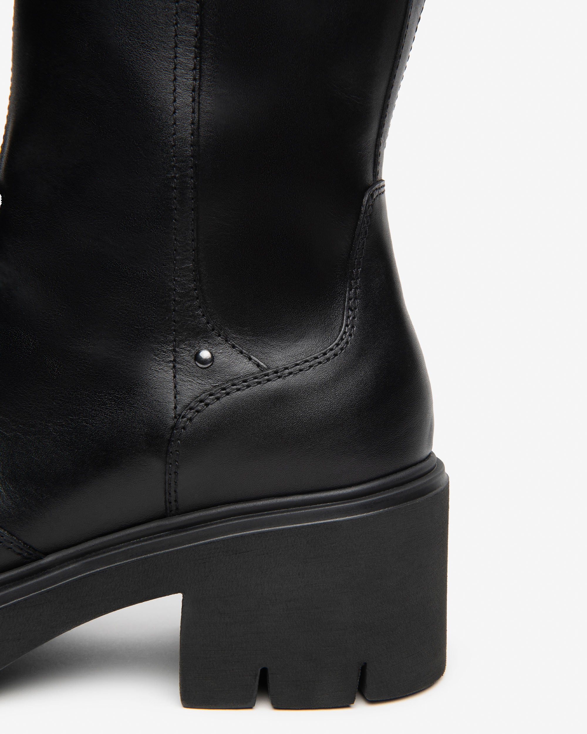NeroGiardini Bottes Femme en Cuir Talon 60 mm Zip