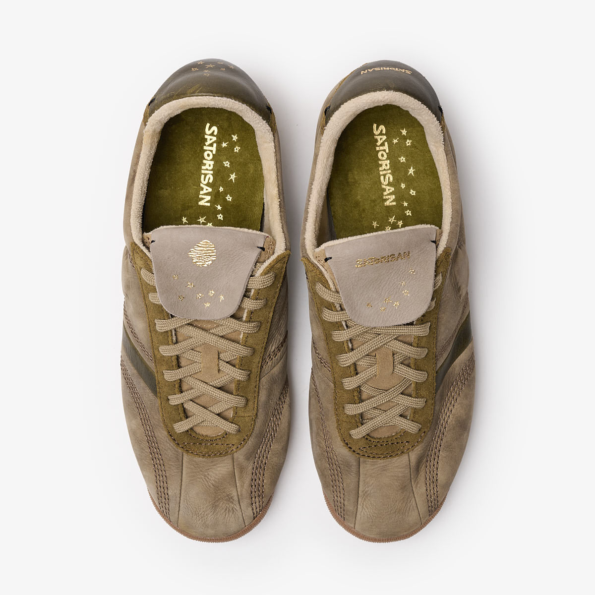 Satorisan Stardust Premium baskets cuir Loden
