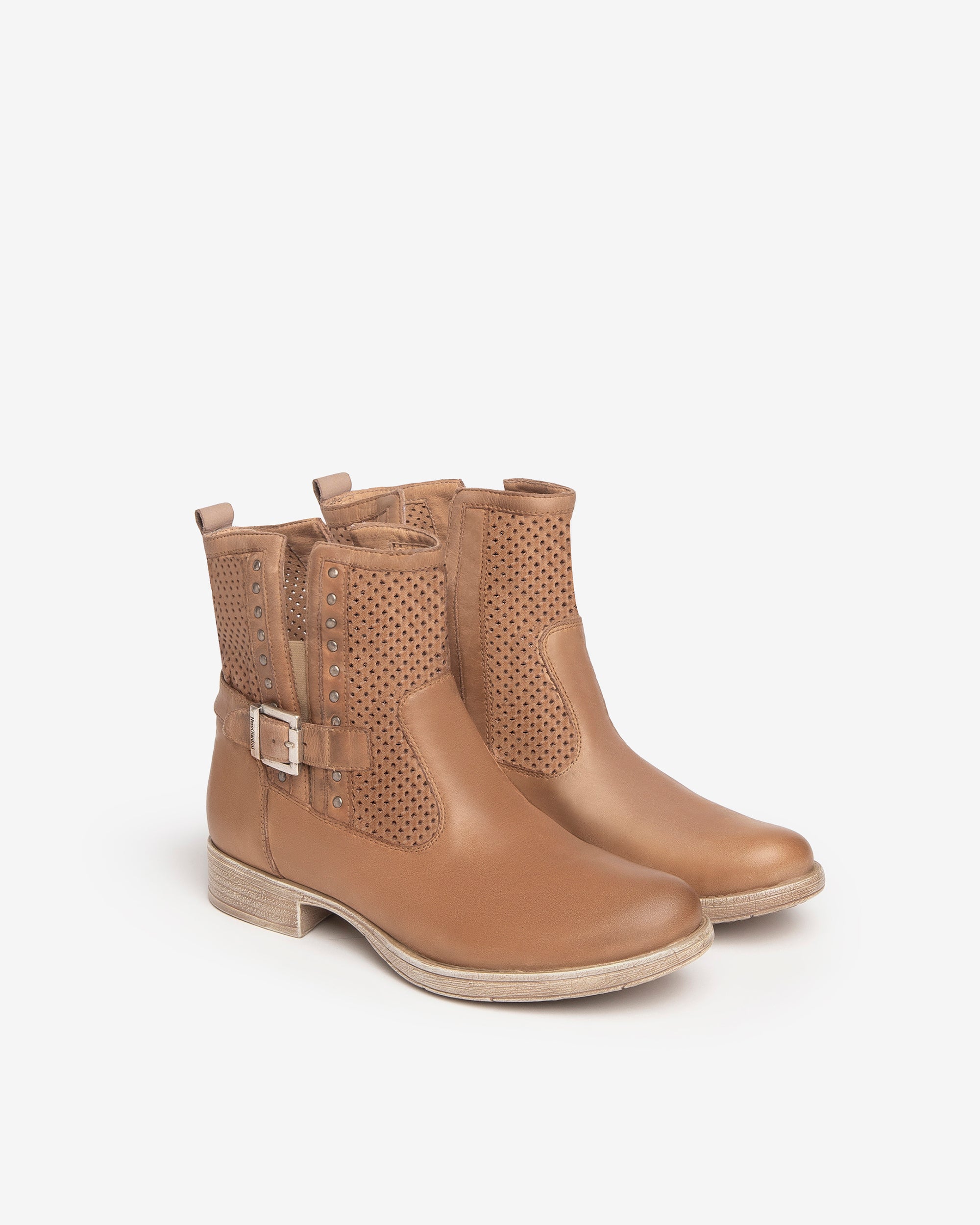 NeroGiardini Bottines Femme Cuir Glam Made in Italy