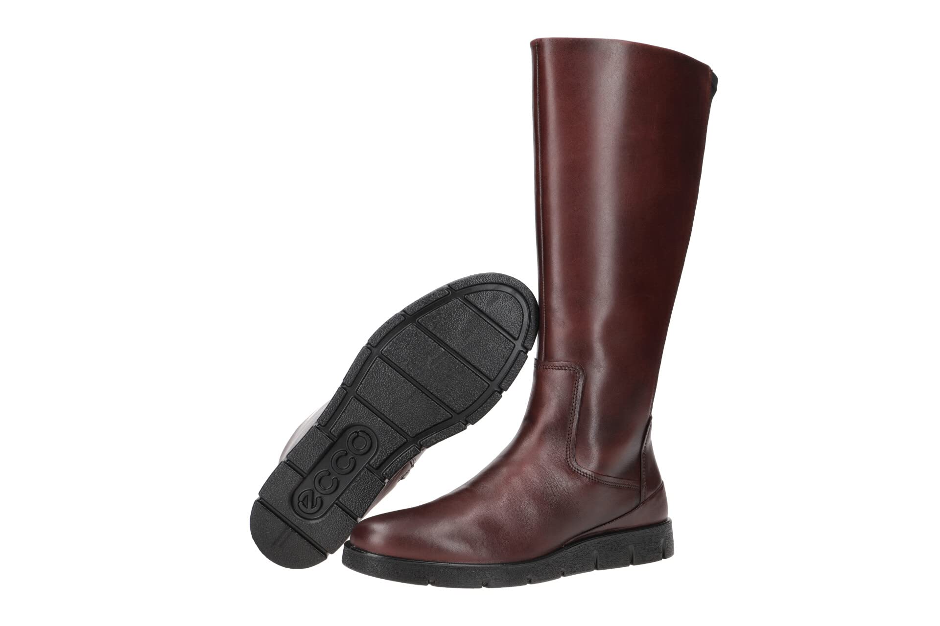 ECCO Bella Bottes Hautes Femme cuir zip hydrofuge