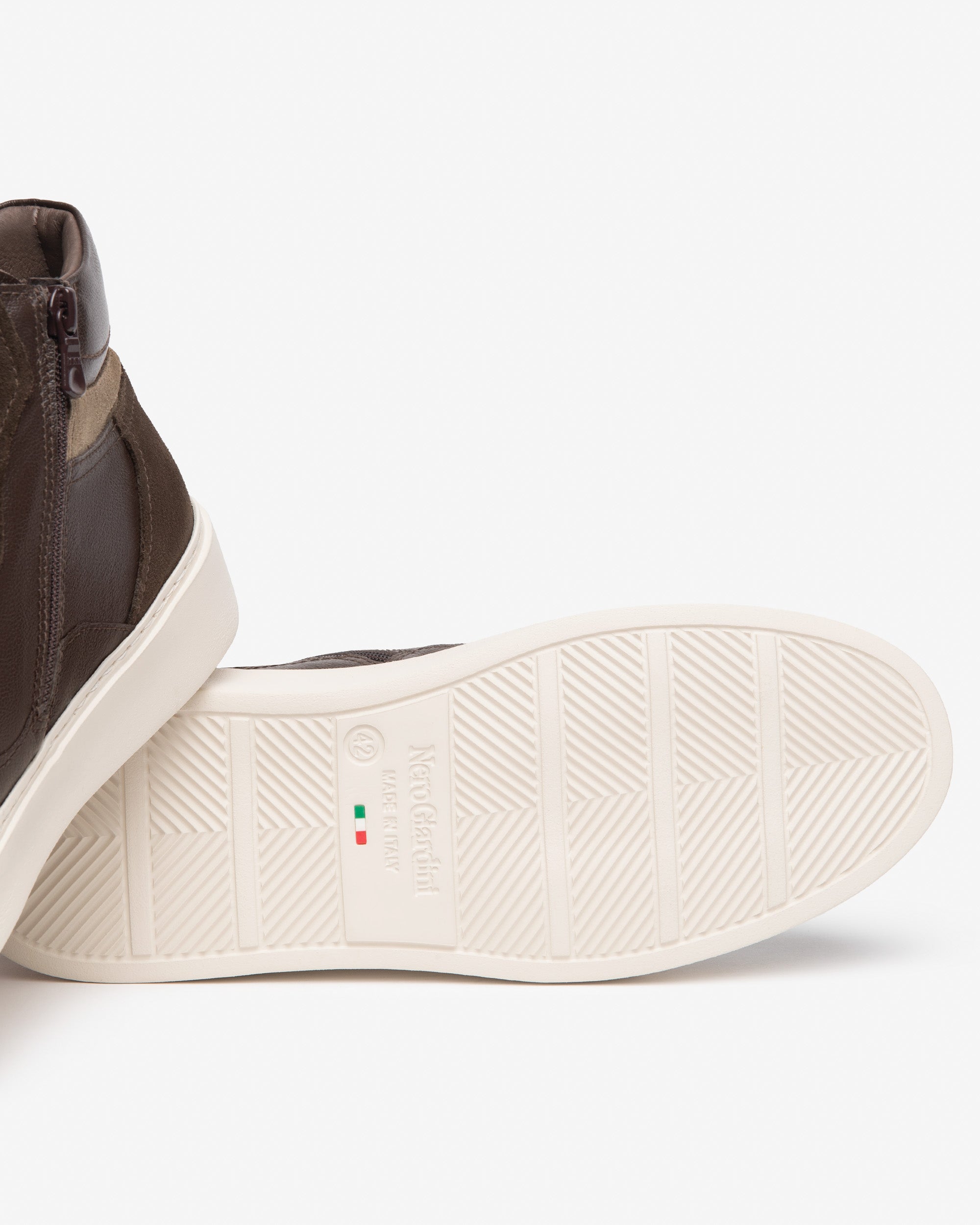 NeroGiardini Sneakers Montantes Homme Cuir Daim